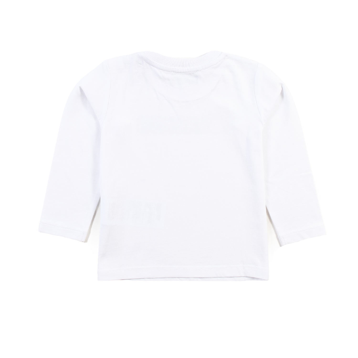 T-shirt baby bianca con logo Moschino Teddy Bear - annameglio.com abbigliamento moda