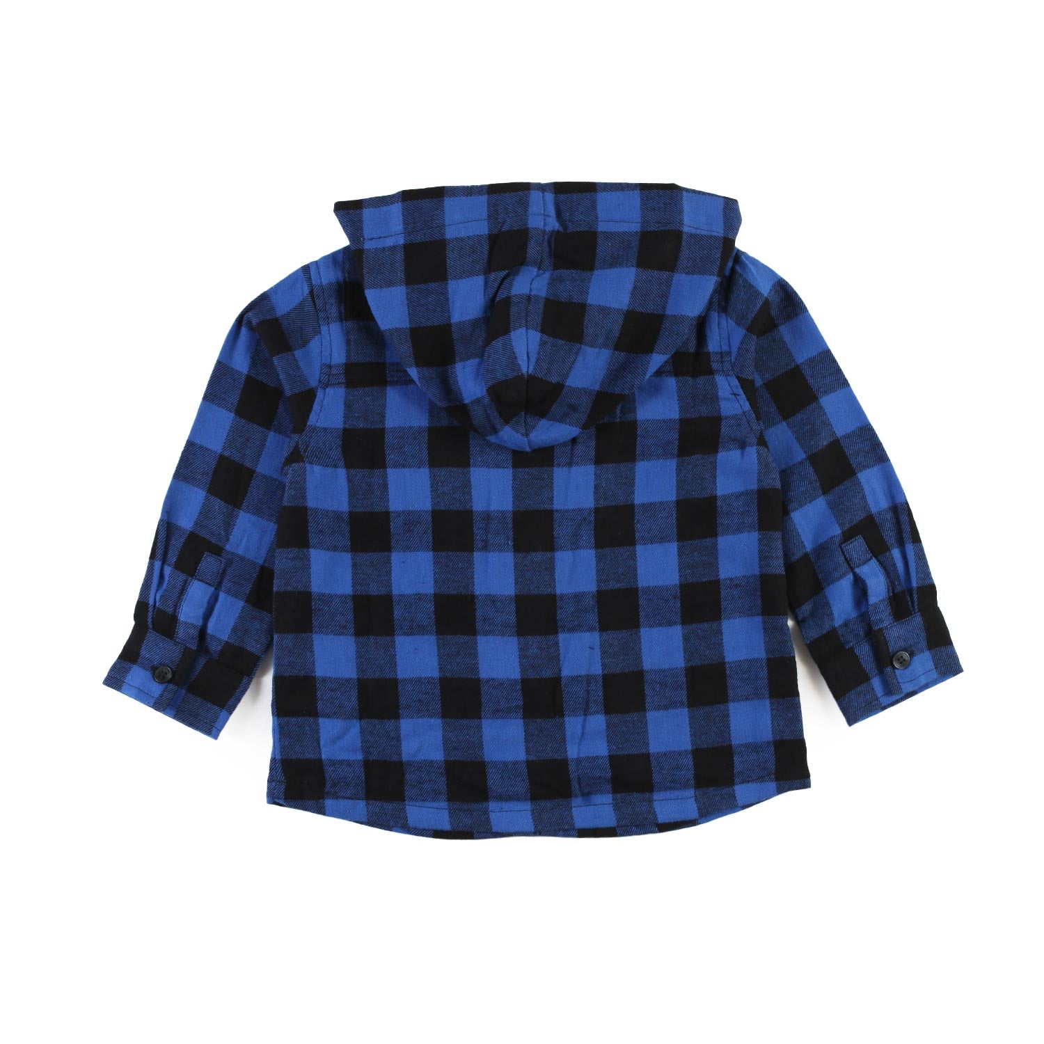 Camicia hoodie Moschino Baby blu e nera vichy - annameglio.com abbigliamento moda