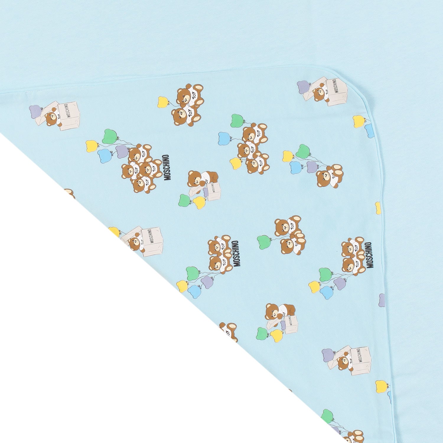 Coperta Teddy Bear celeste per neonato - annameglio.com abbigliamento moda