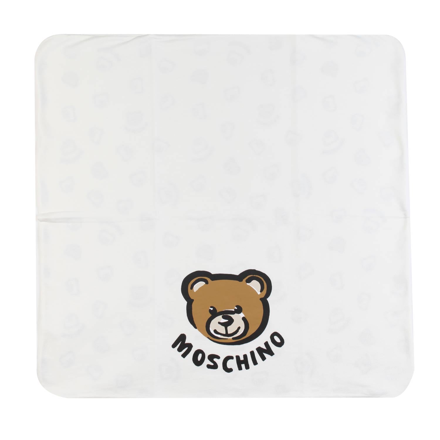 Coperta neonato bianca con Orsacchiotti Moschino - annameglio.com abbigliamento moda