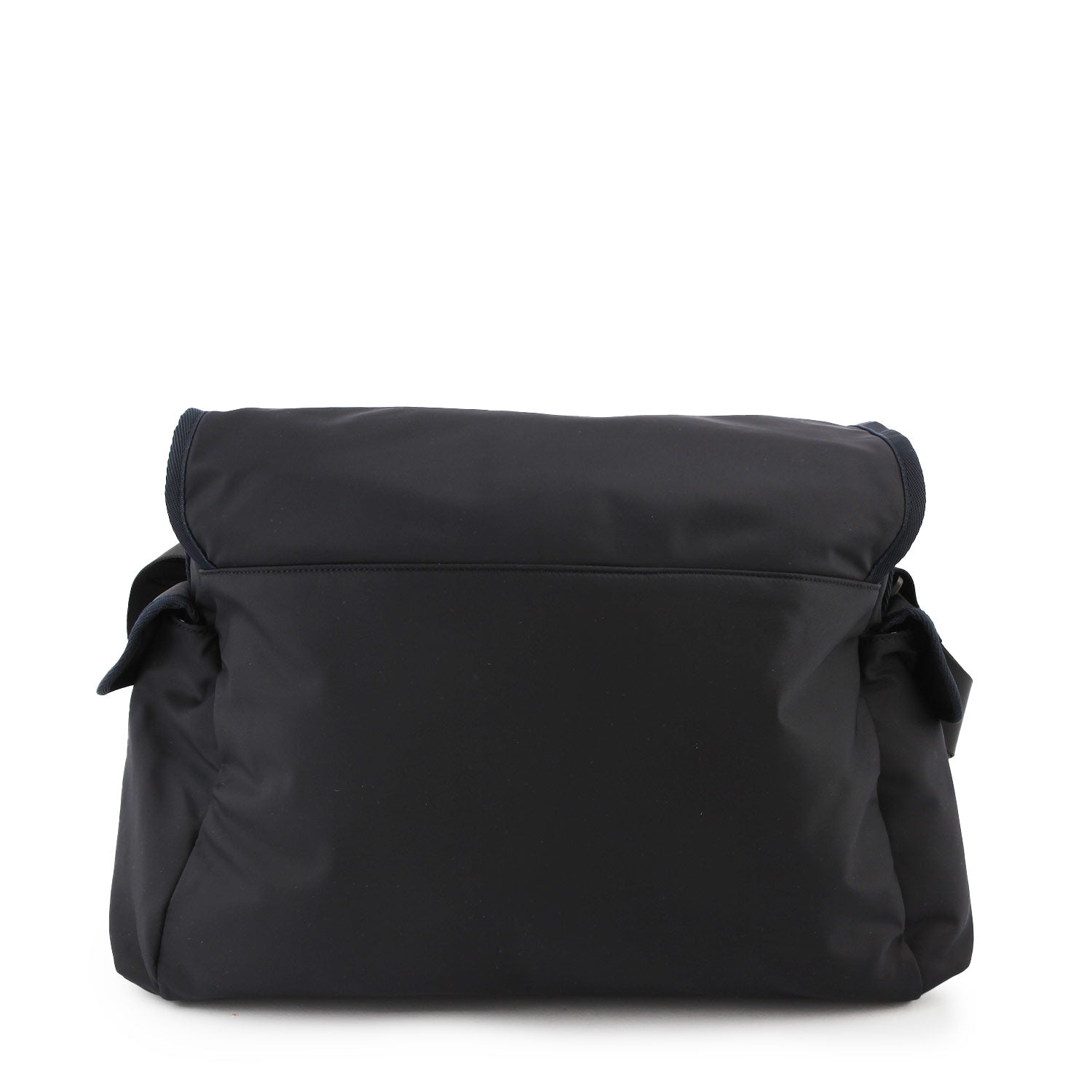 Borsa fasciatoio Armani blu navy con logo silver - annameglio.com abbigliamento moda