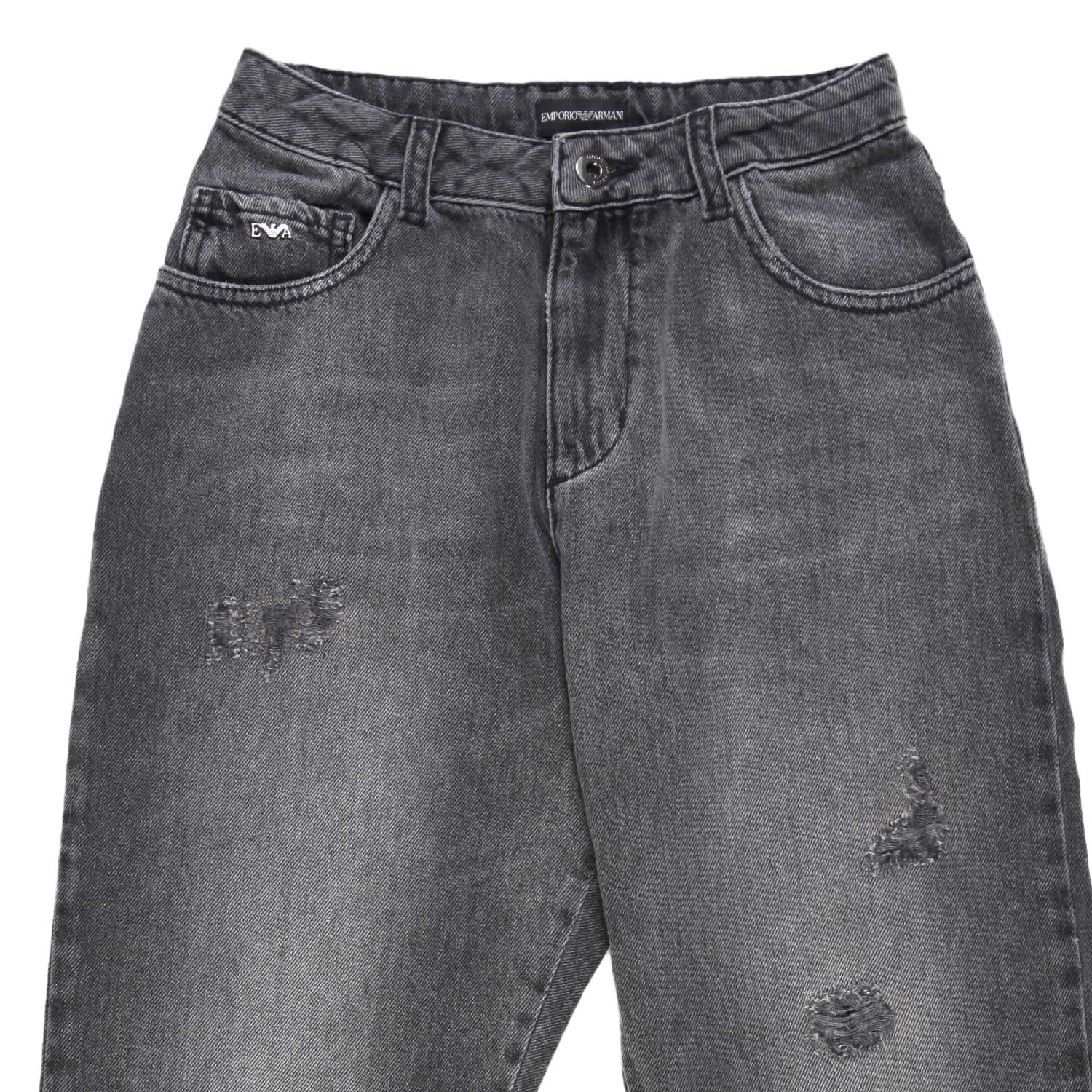 Jeans Armani Junior nero slavato - annameglio.com abbigliamento moda