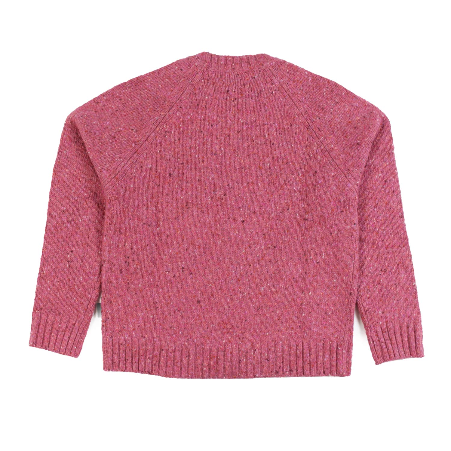 Maglione unisex Aspesi rosa pastello melange - annameglio.com abbigliamento moda