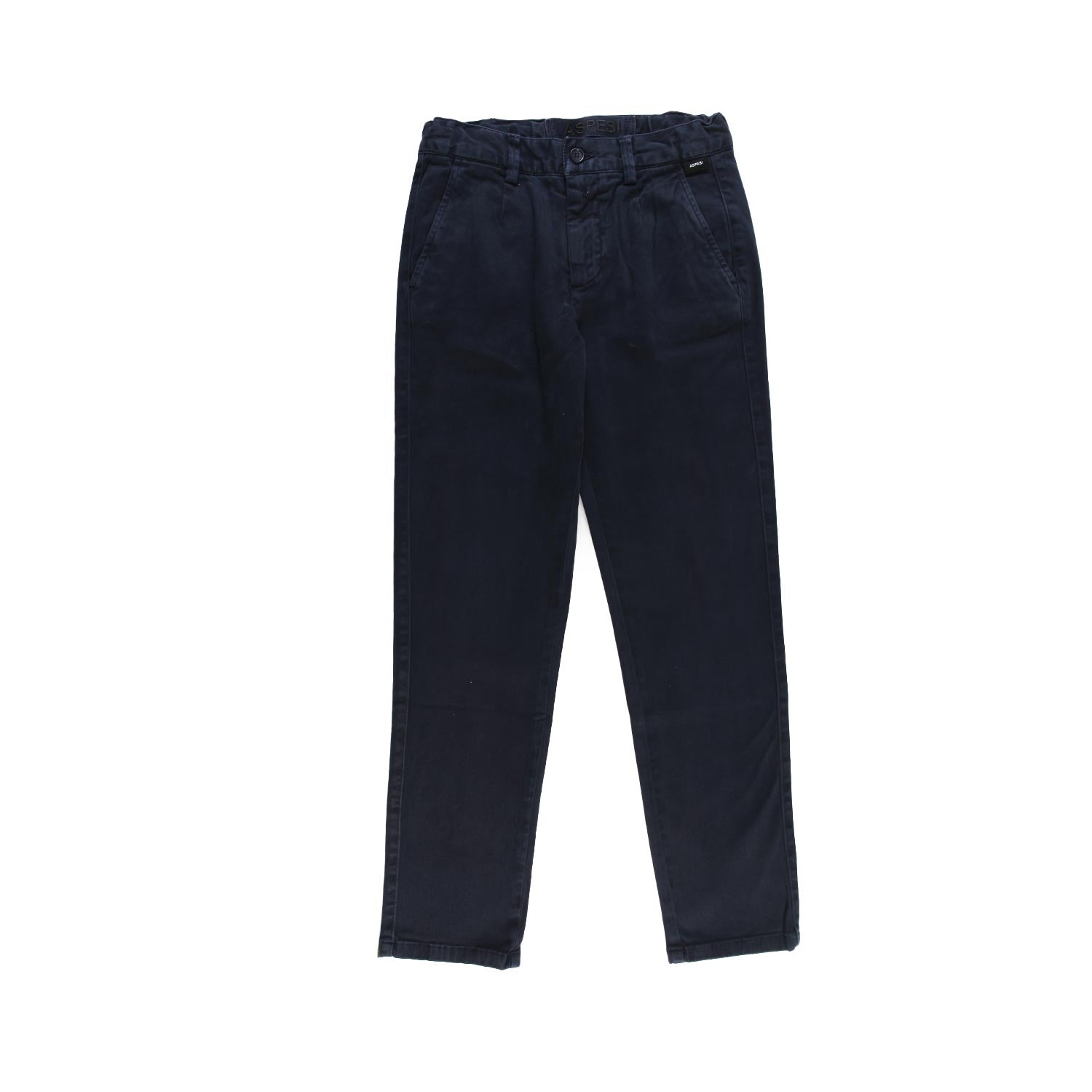 Pantalone twill Aspesi blu bambino e ragazzo - annameglio.com abbigliamento moda