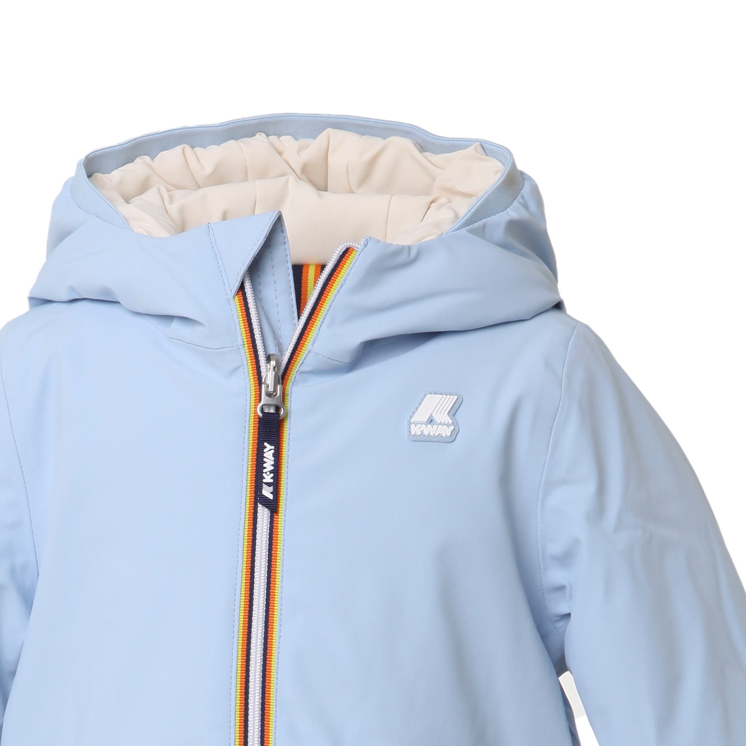 GIUBBOTTO JACK WARM DOUBLE CELESTE E BEIGE BIMBO - annameglio.com abbigliamento moda