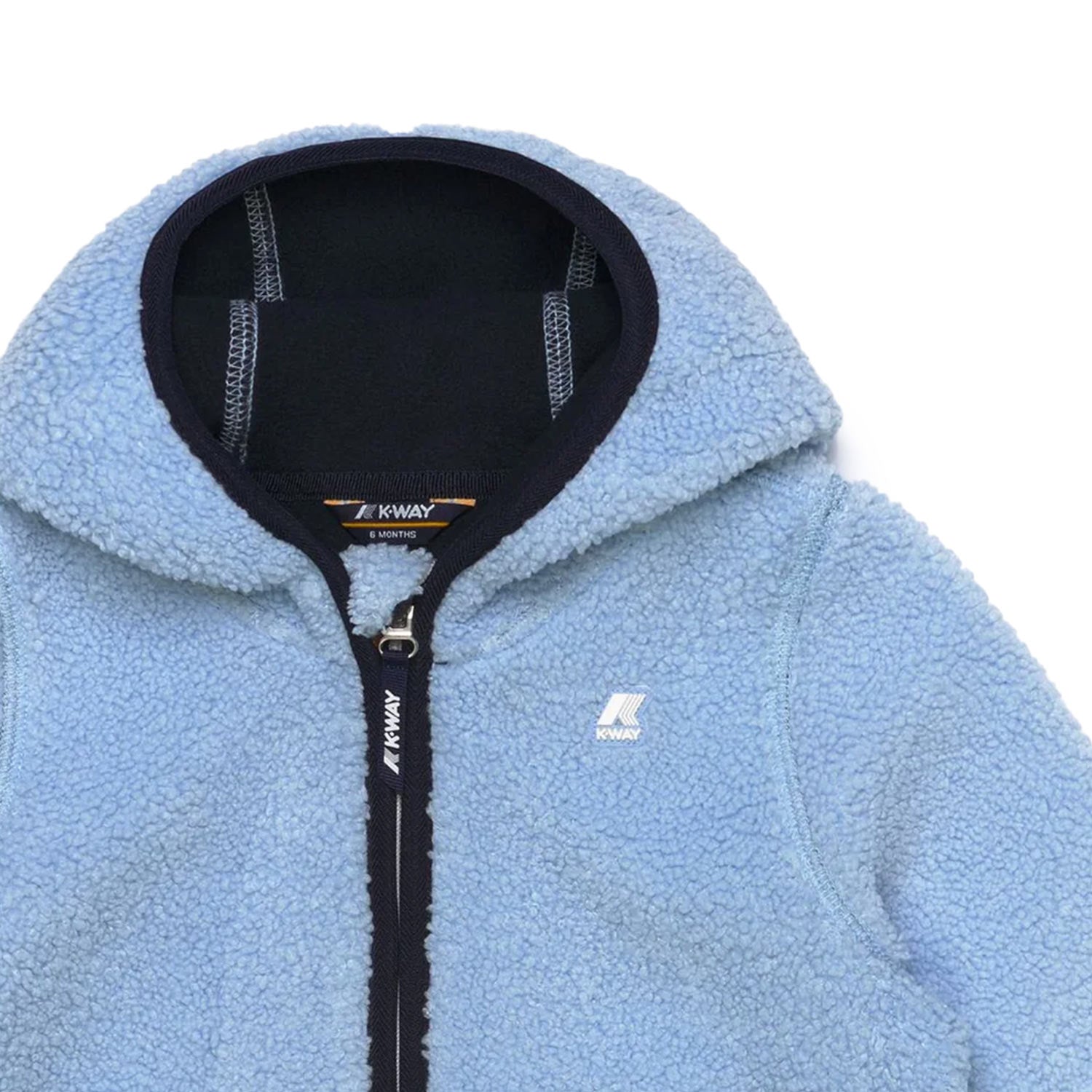 GIACCA JANNE POLAR CELESTE BIMBO E BIMBA - annameglio.com abbigliamento moda