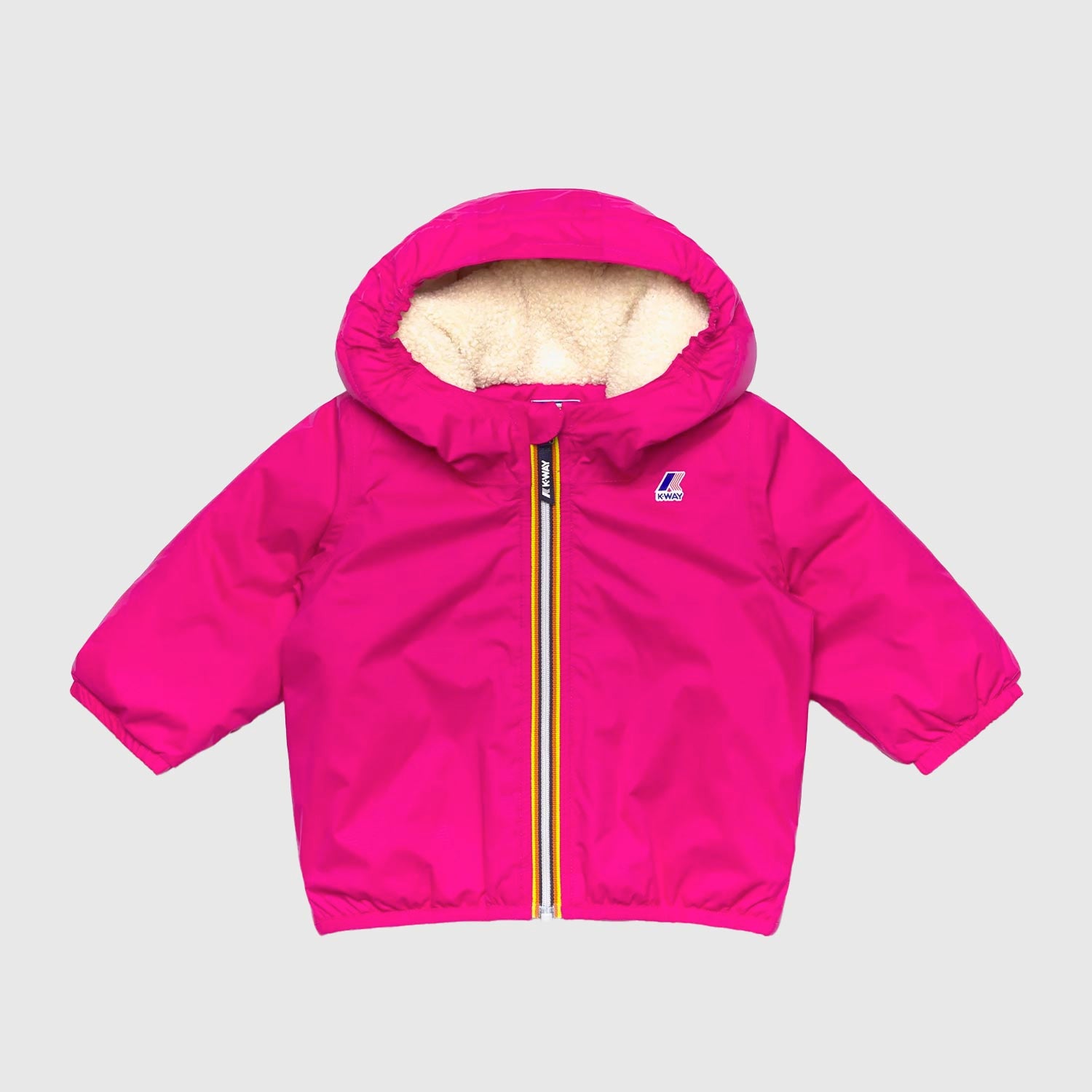 GIACCA CLAUDINE ORSETTO FUCSIA BIMBA - annameglio.com abbigliamento moda