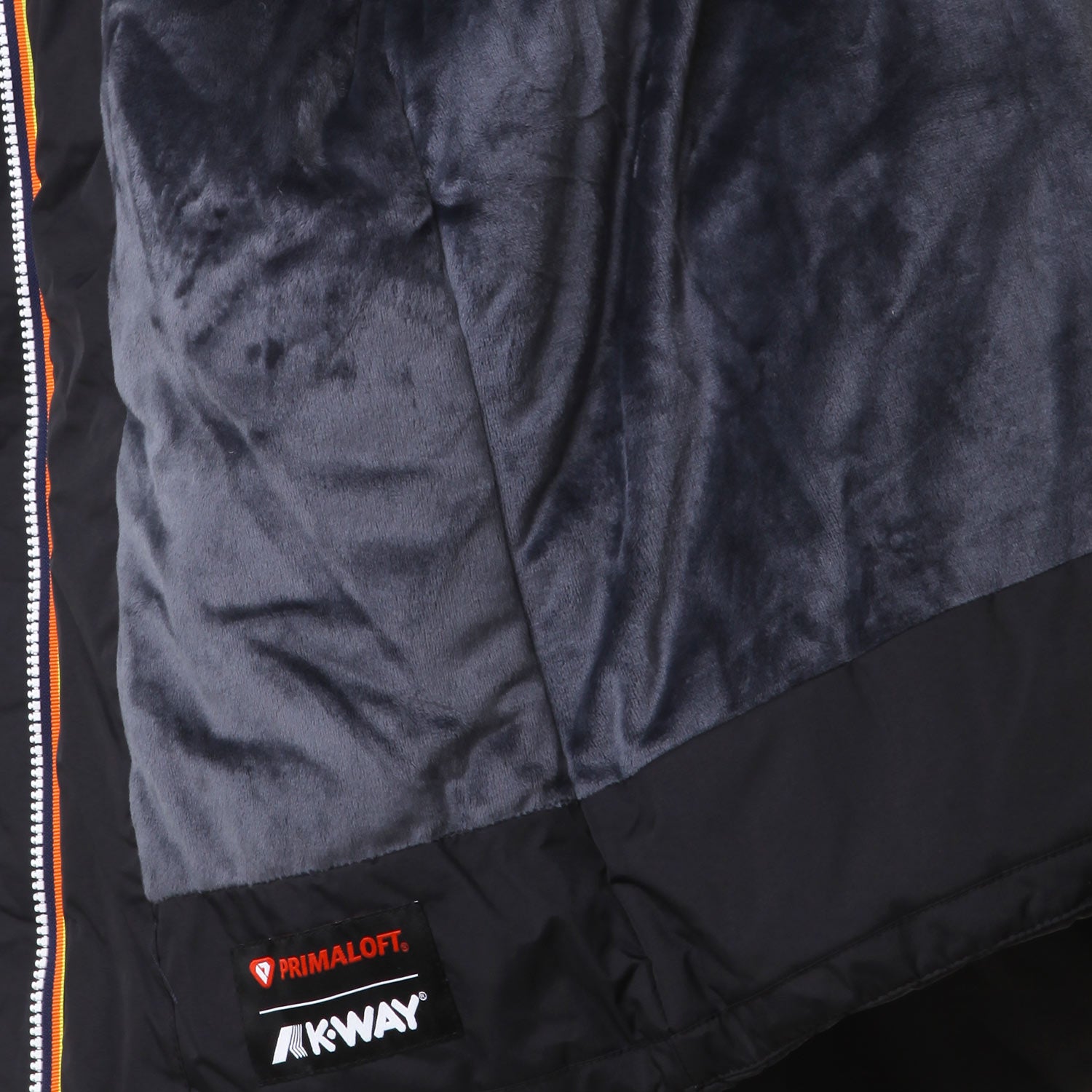 GIUBBOTTO SOPHIE PRIME MARMOTTA NERO E BLU - annameglio.com abbigliamento moda