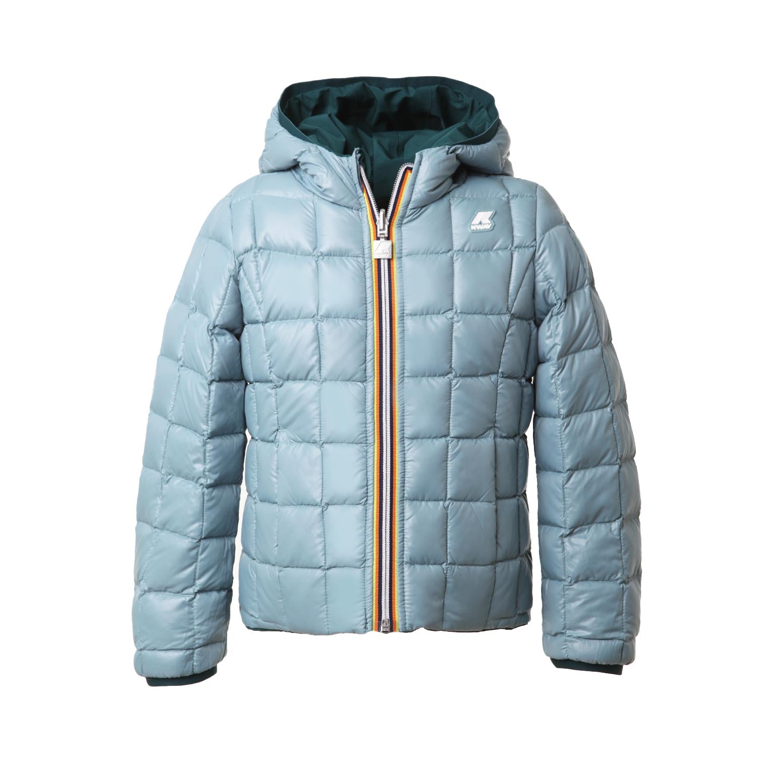 PIUMINO LILY ECO THERMO DOUBLE VERDE E VERDE ACQUA - annameglio.com abbigliamento moda