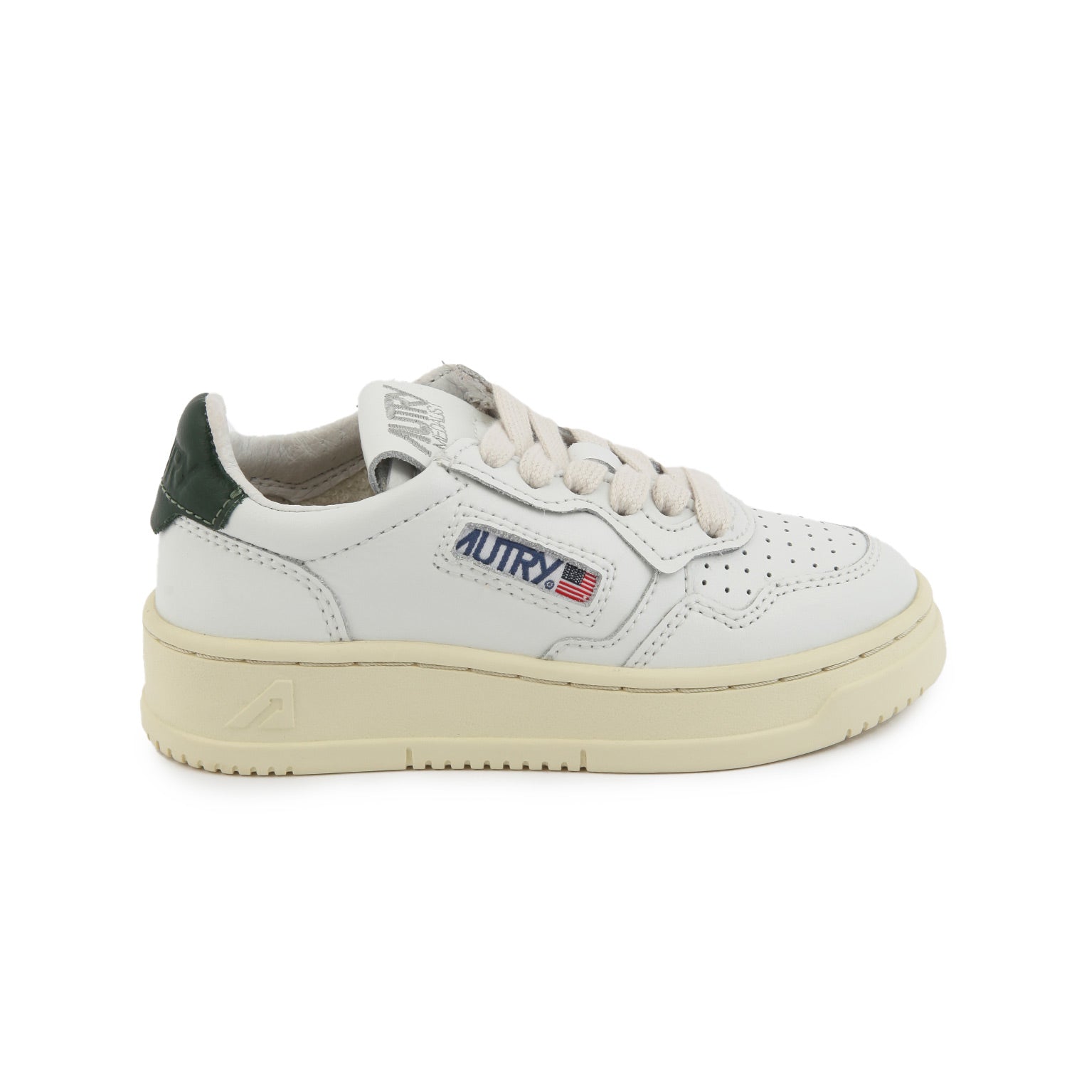 SNEAKER MEDALIST UNISEX BIANCA E VERDE JUNIOR - annameglio.com abbigliamento moda