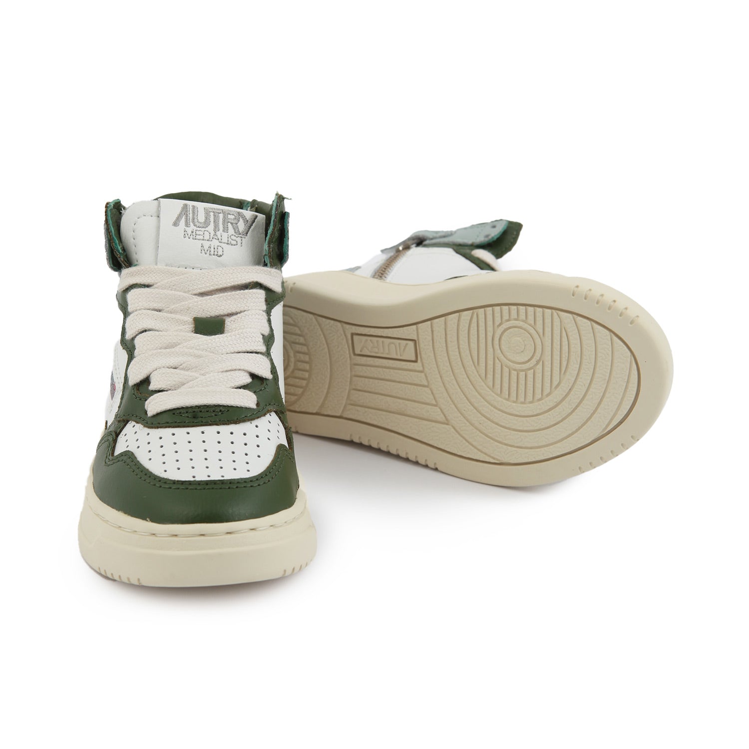 SNEAKER MEDALIST MID BIANCA, VERDE E CELESTE JR - annameglio.com abbigliamento moda