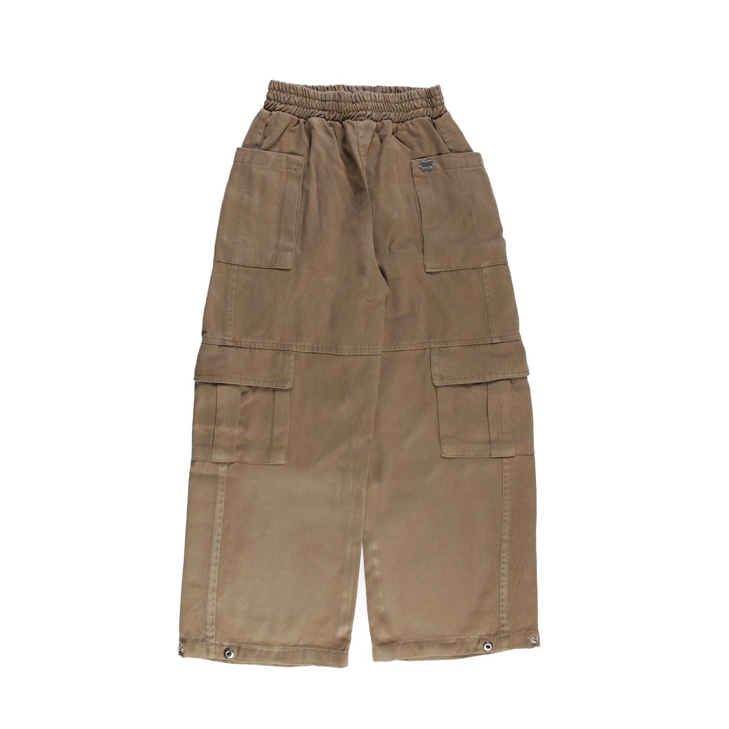 Pantalone cargo Monnalisa beige Bambina - annameglio.com abbigliamento moda