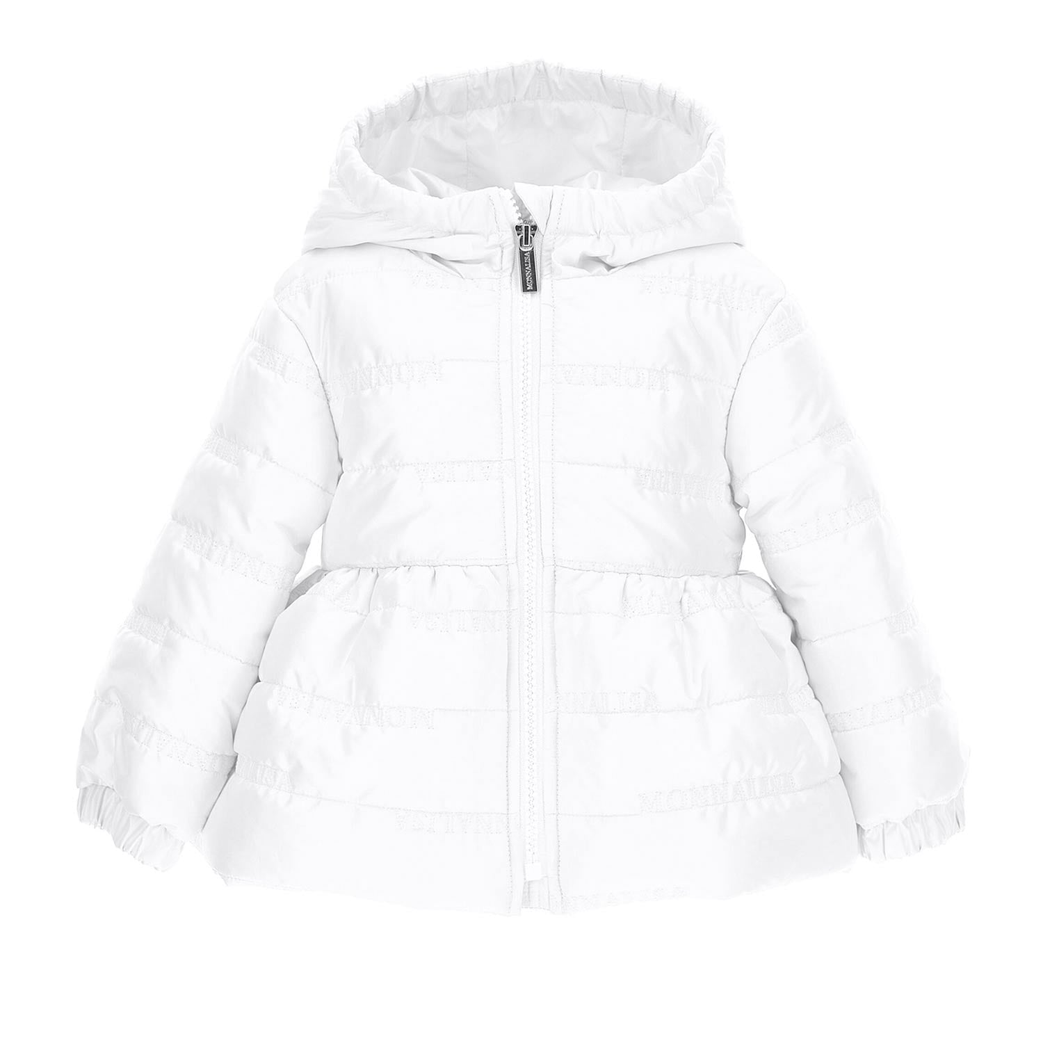 Piumino trapuntato bianco Monnalisa - annameglio.com abbigliamento moda