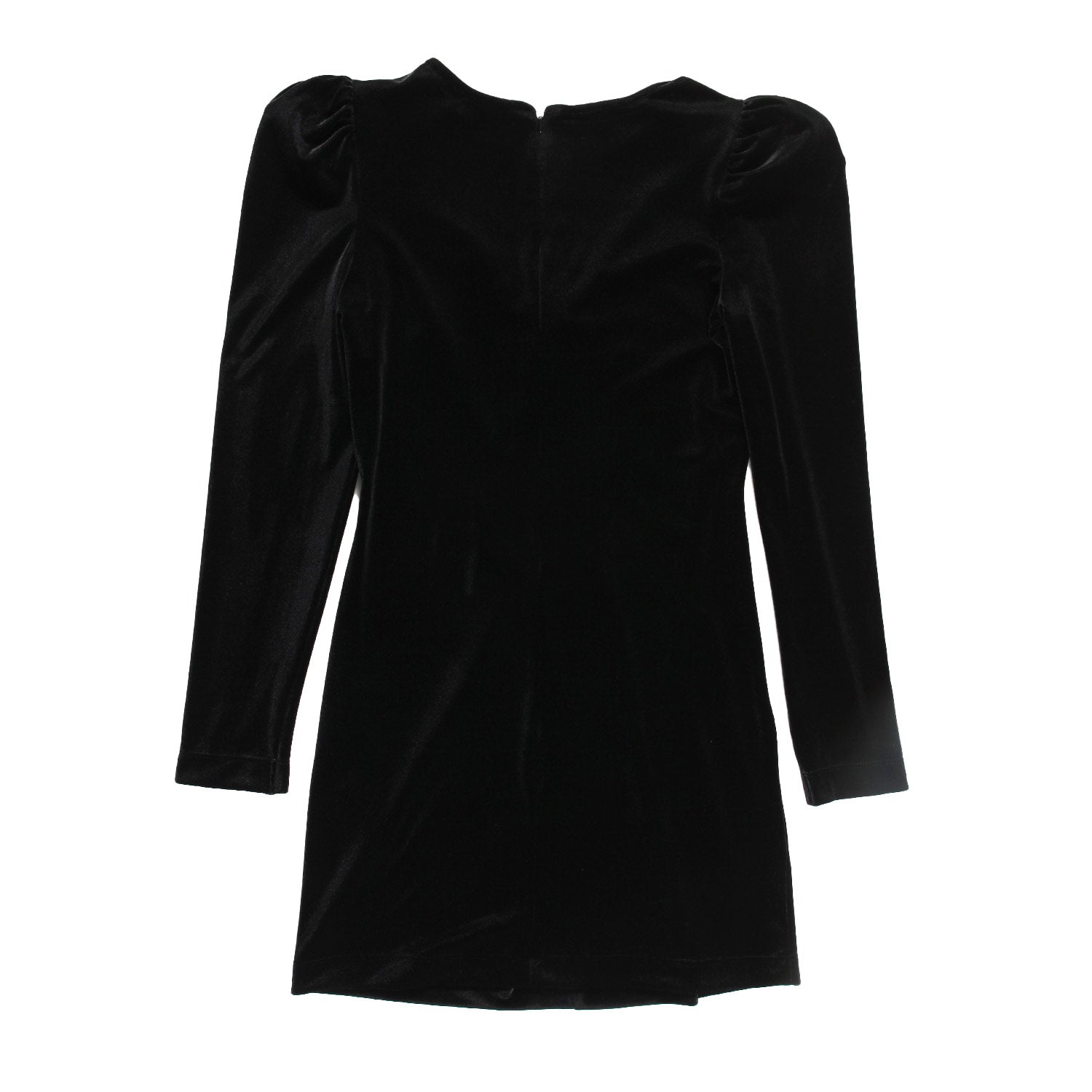 Abito Nero in ciniglia taglio impero Monnalisa - annameglio.com abbigliamento moda