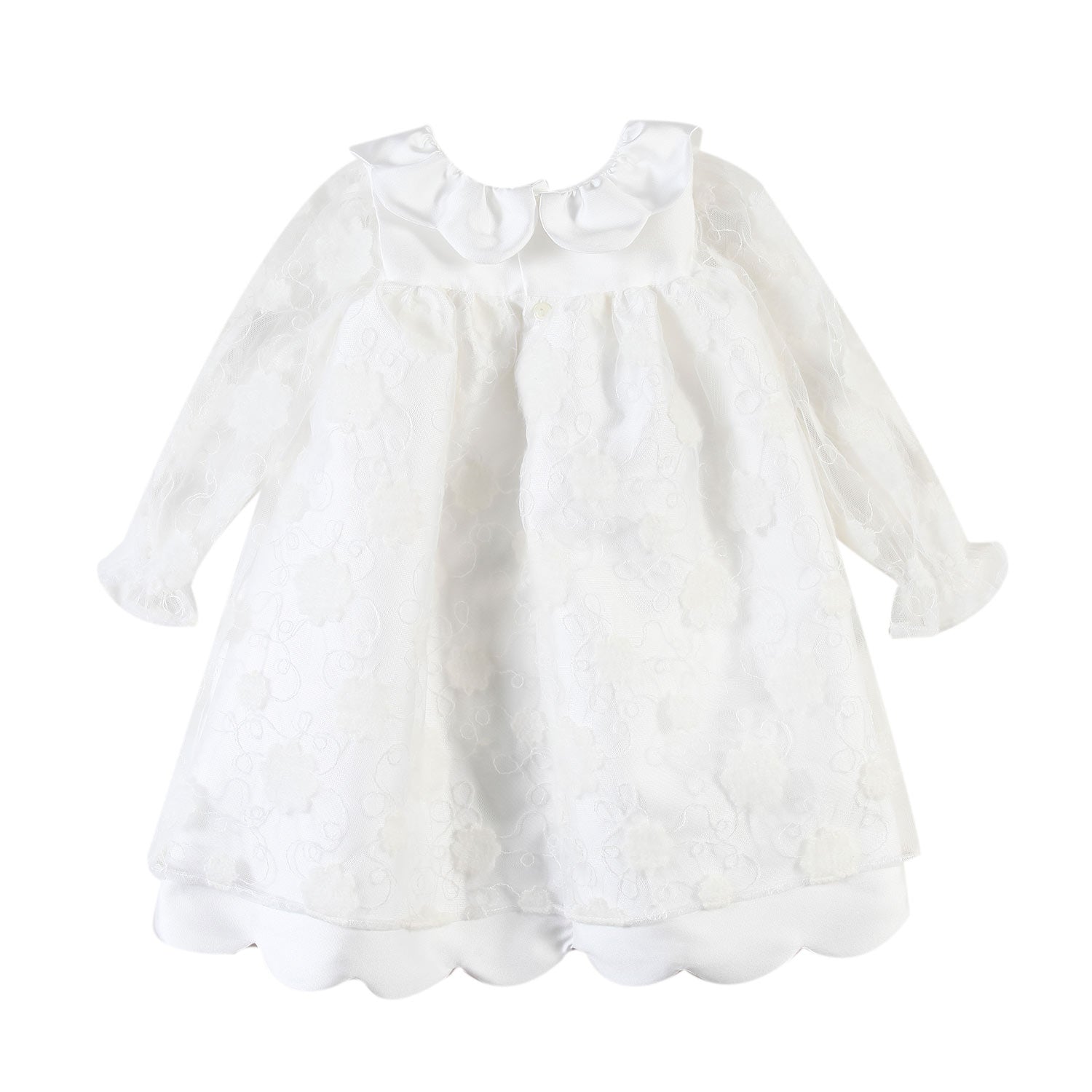 Abito tulle La Stupenderia bianco Bimba - annameglio.com abbigliamento moda