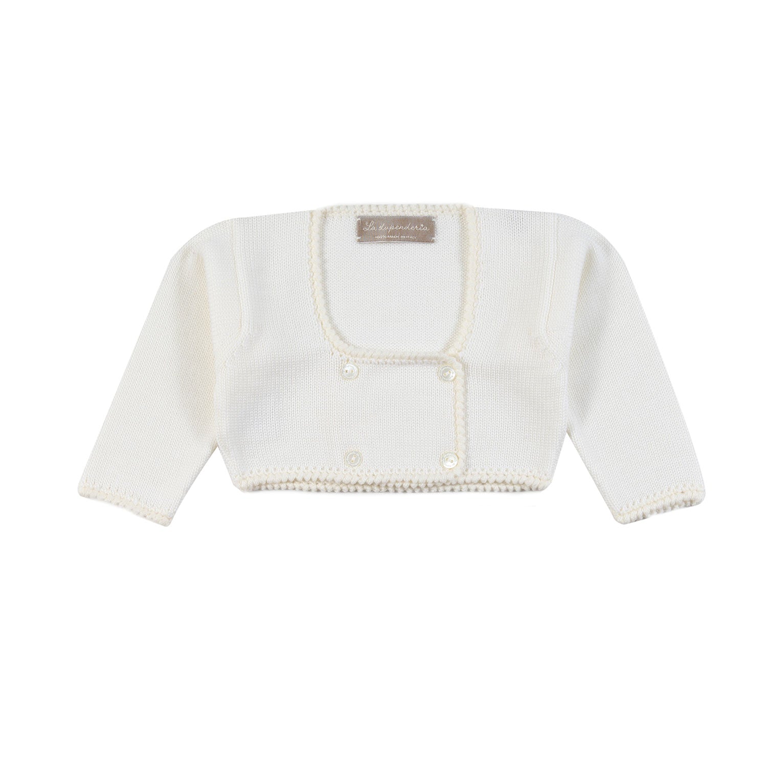 Scaldacuore unisex La Stupenderia bianco panna - annameglio.com abbigliamento moda