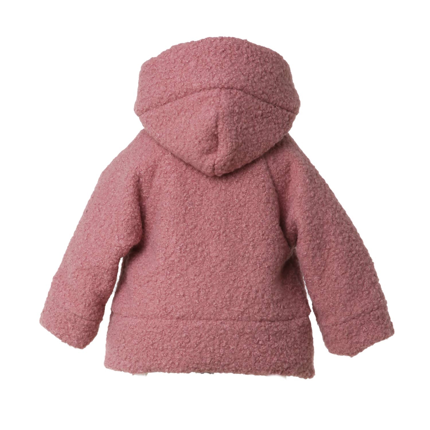 Cappotto teddy La Stupenderia rosa antico Bimba - annameglio.com abbigliamento moda