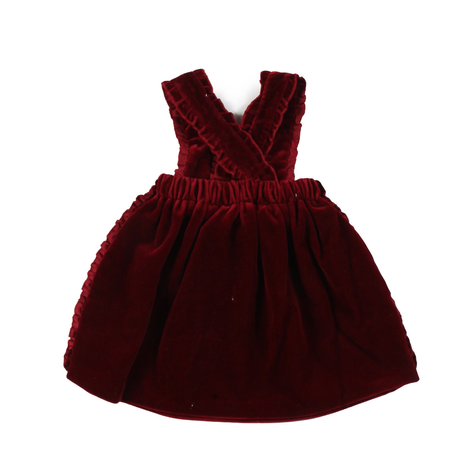 Gonna salopette La Stupenderia bordeaux Bimba - annameglio.com abbigliamento moda