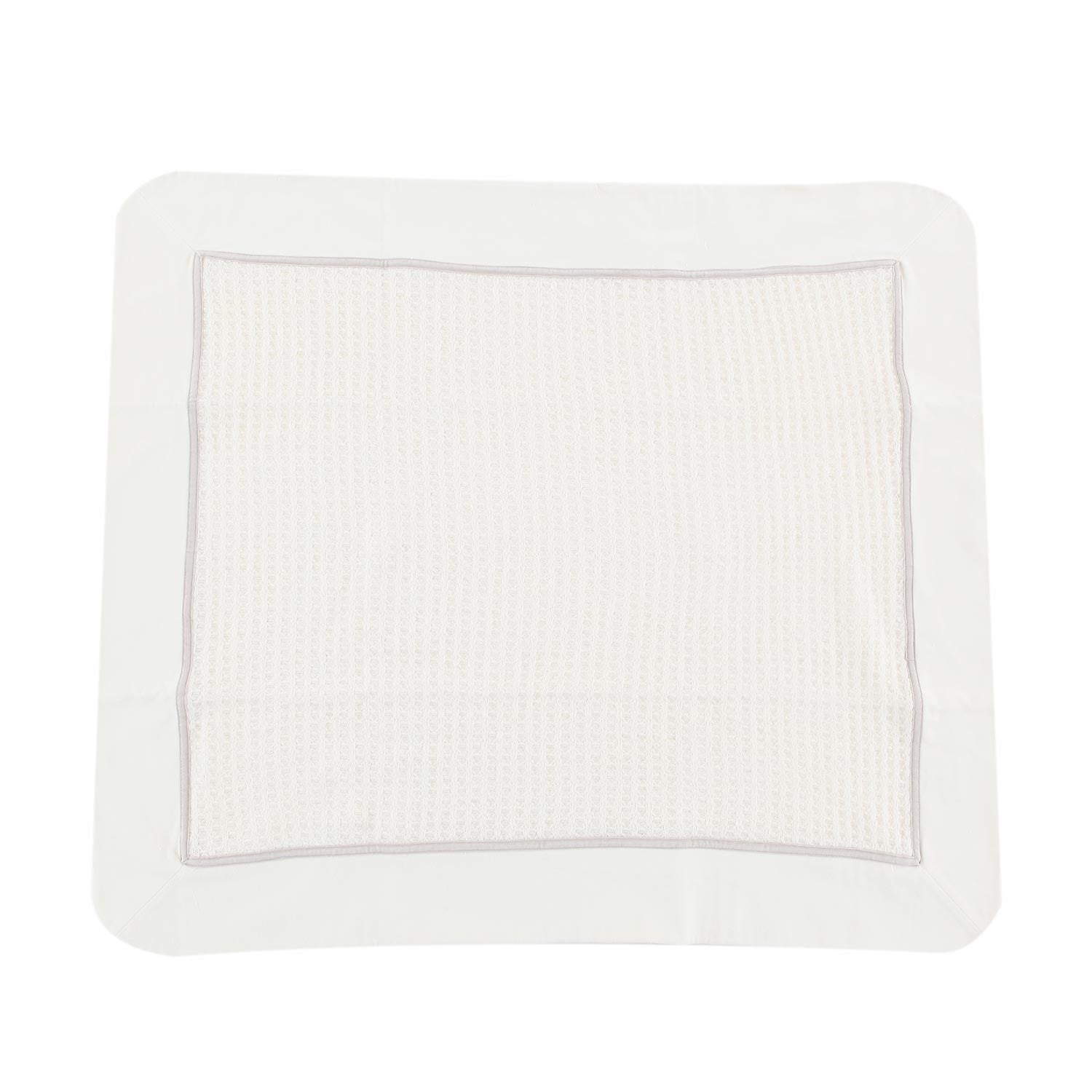 copertina bianca a intreccio - annameglio.com abbigliamento moda