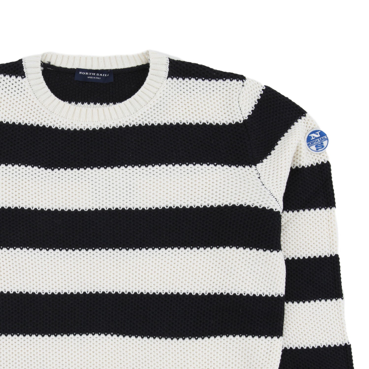 Pullover bambino a righe bianche e nere - annameglio.com abbigliamento moda