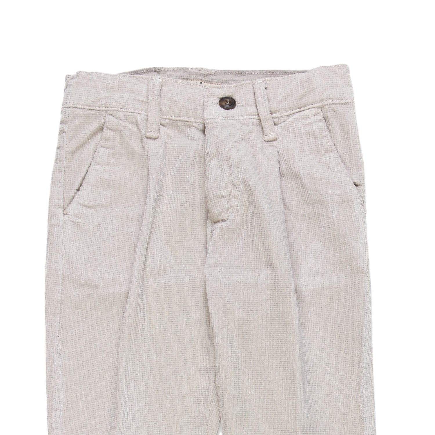 Pantalone NK Vattern in velluto sabbia - annameglio.com abbigliamento moda