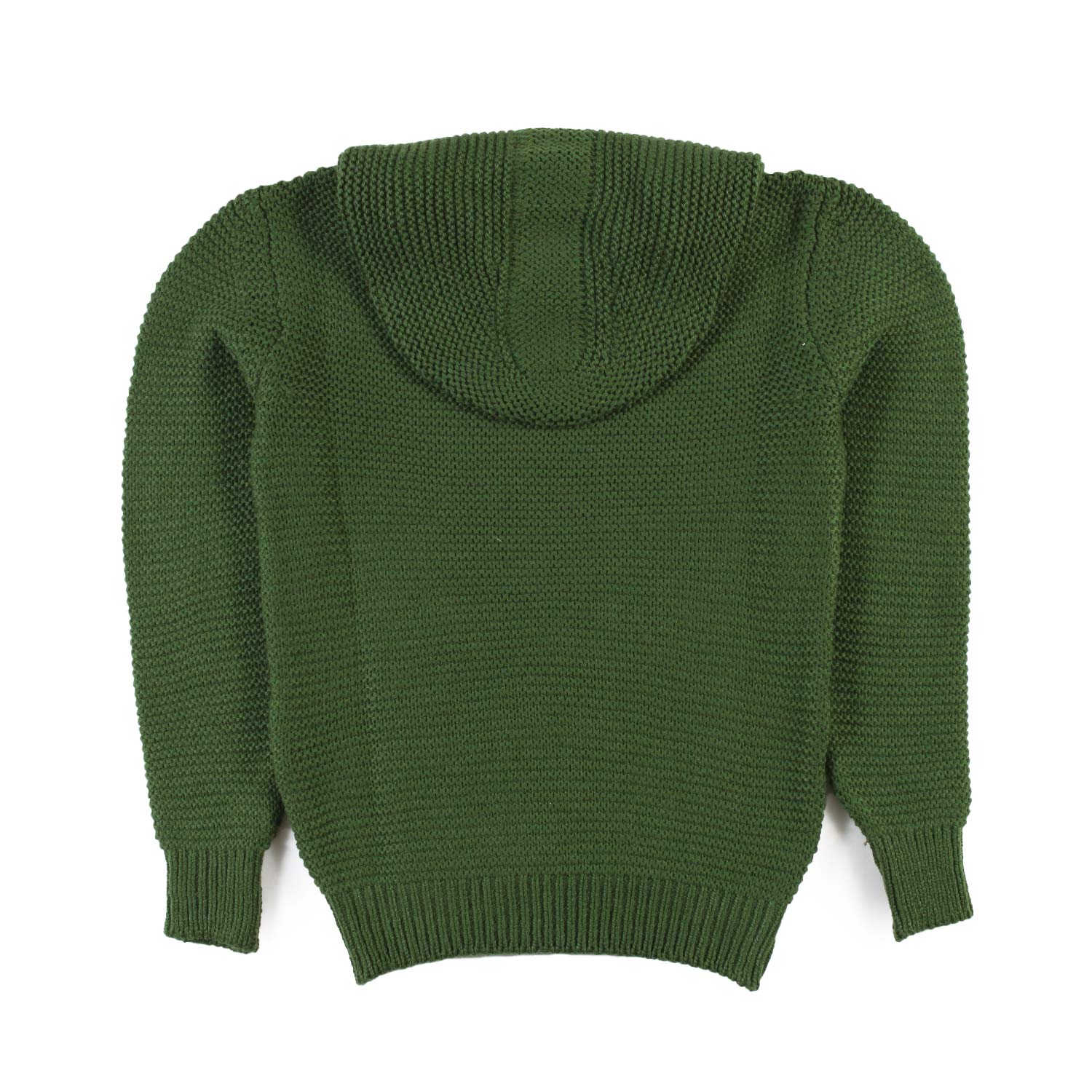 Maglione NK Matese verde con cappuccio - annameglio.com abbigliamento moda