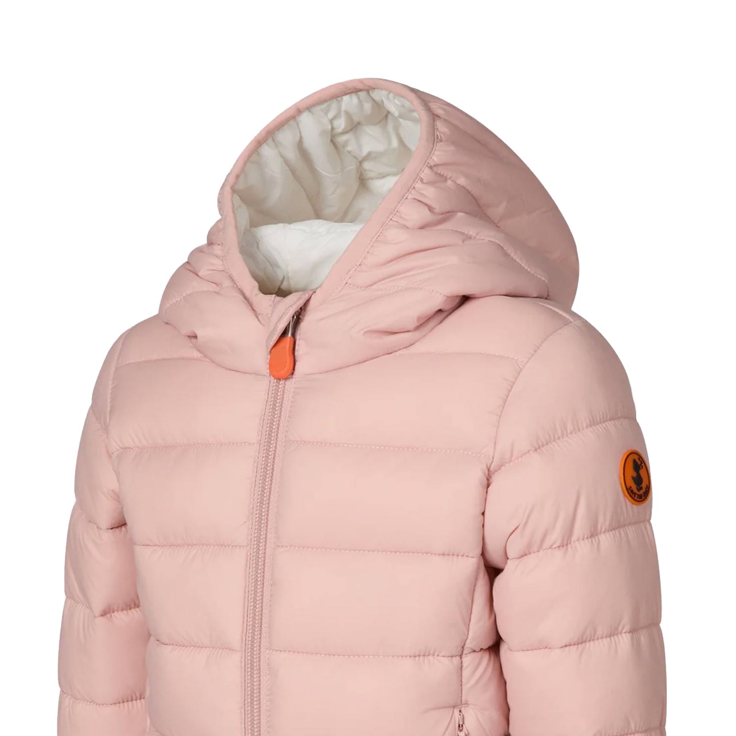 Piumino Wally rosa blush e bianco Bimba - annameglio.com abbigliamento moda