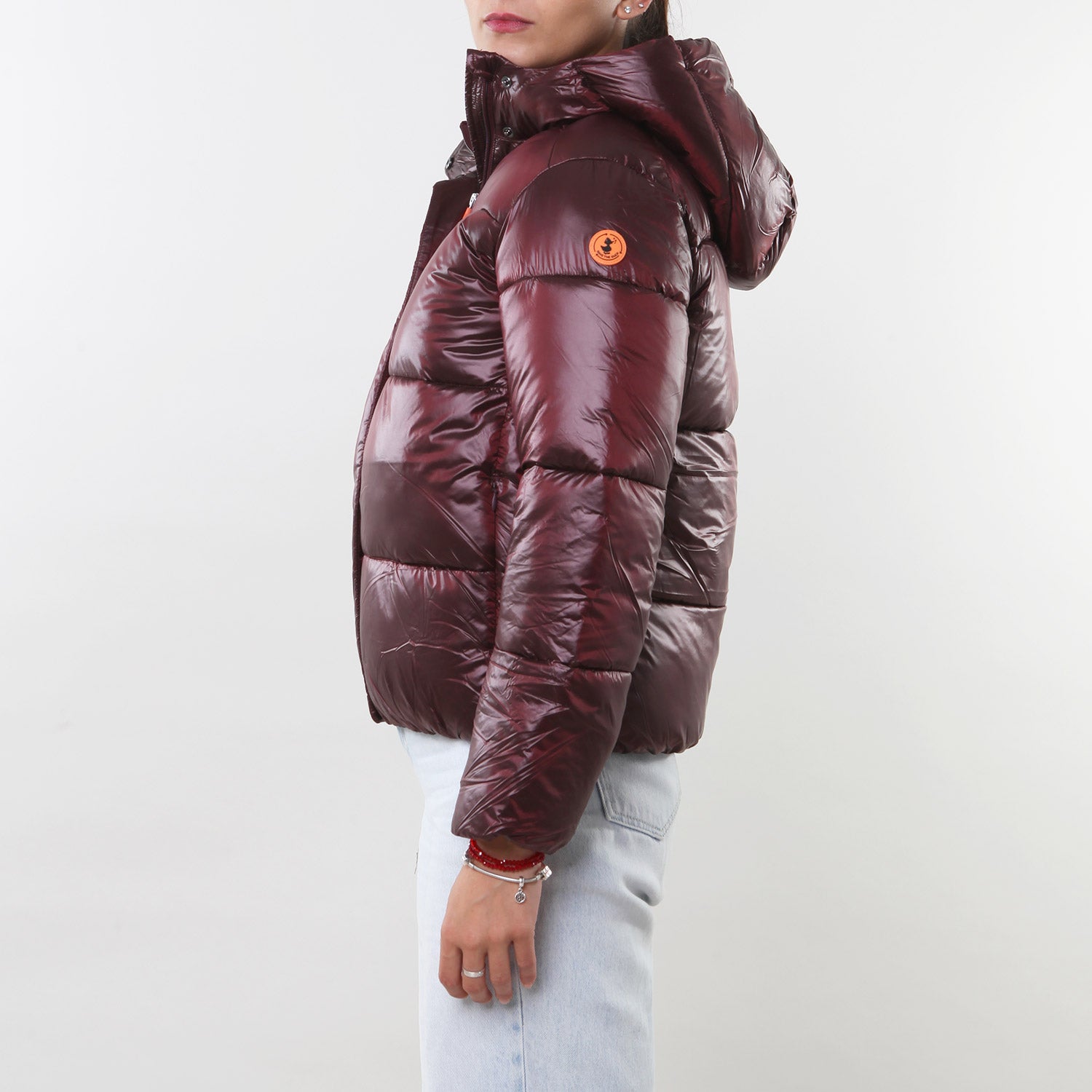 Piumino Ili bordeaux cangiante Bambina e Ragazza - annameglio.com abbigliamento moda