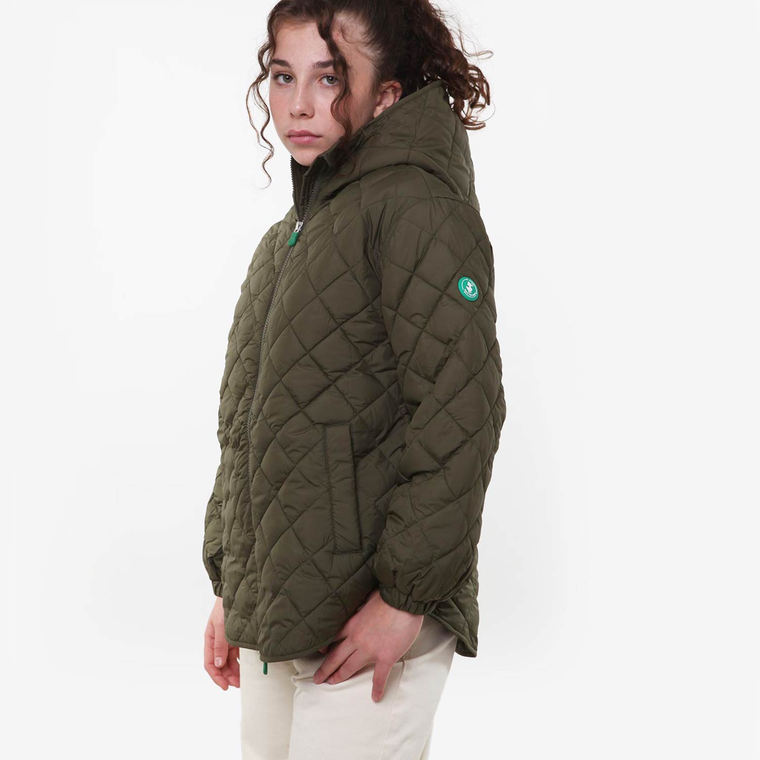 Piumino Cami verde oliva Bambina e Ragazza - annameglio.com abbigliamento moda