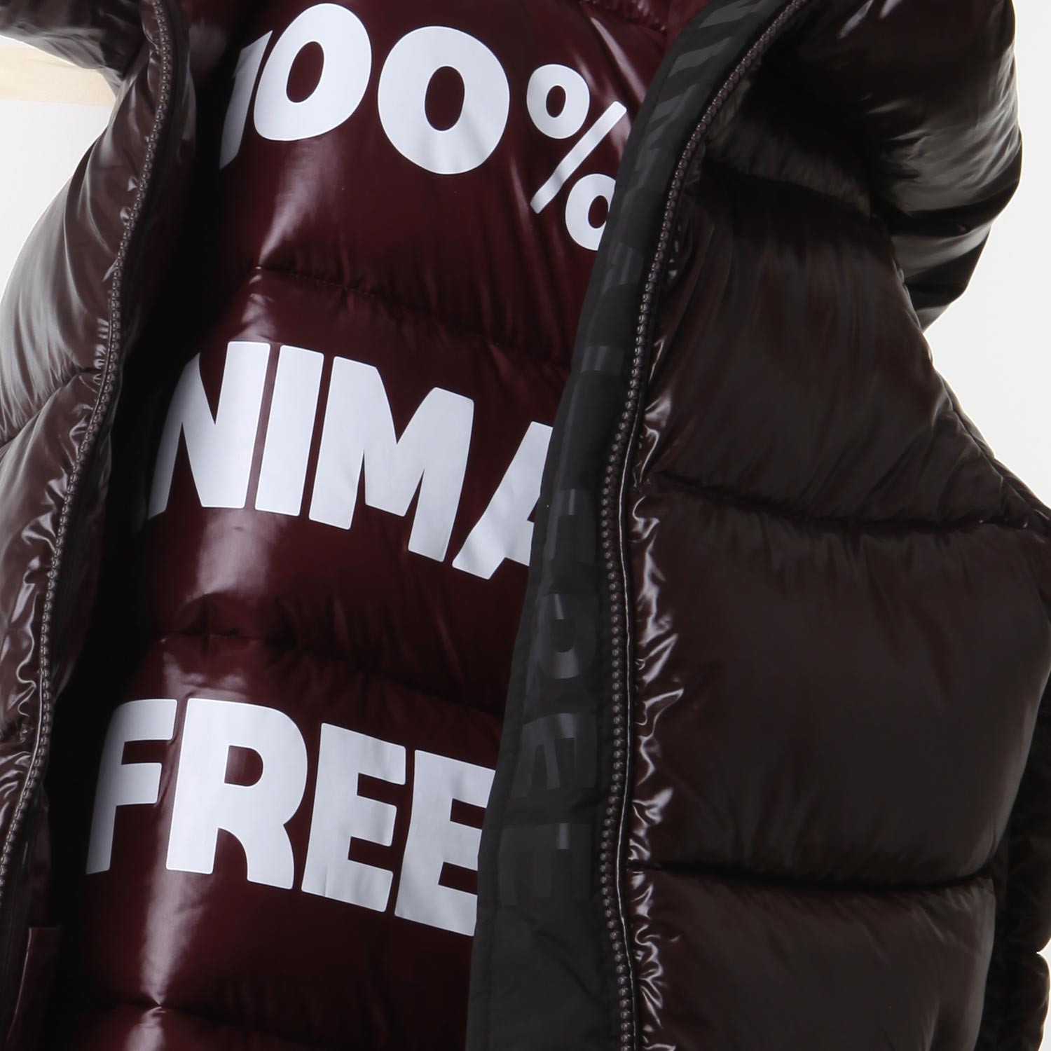 Piumino Millie marrone e amaranto Bambina Ragazza - annameglio.com abbigliamento moda