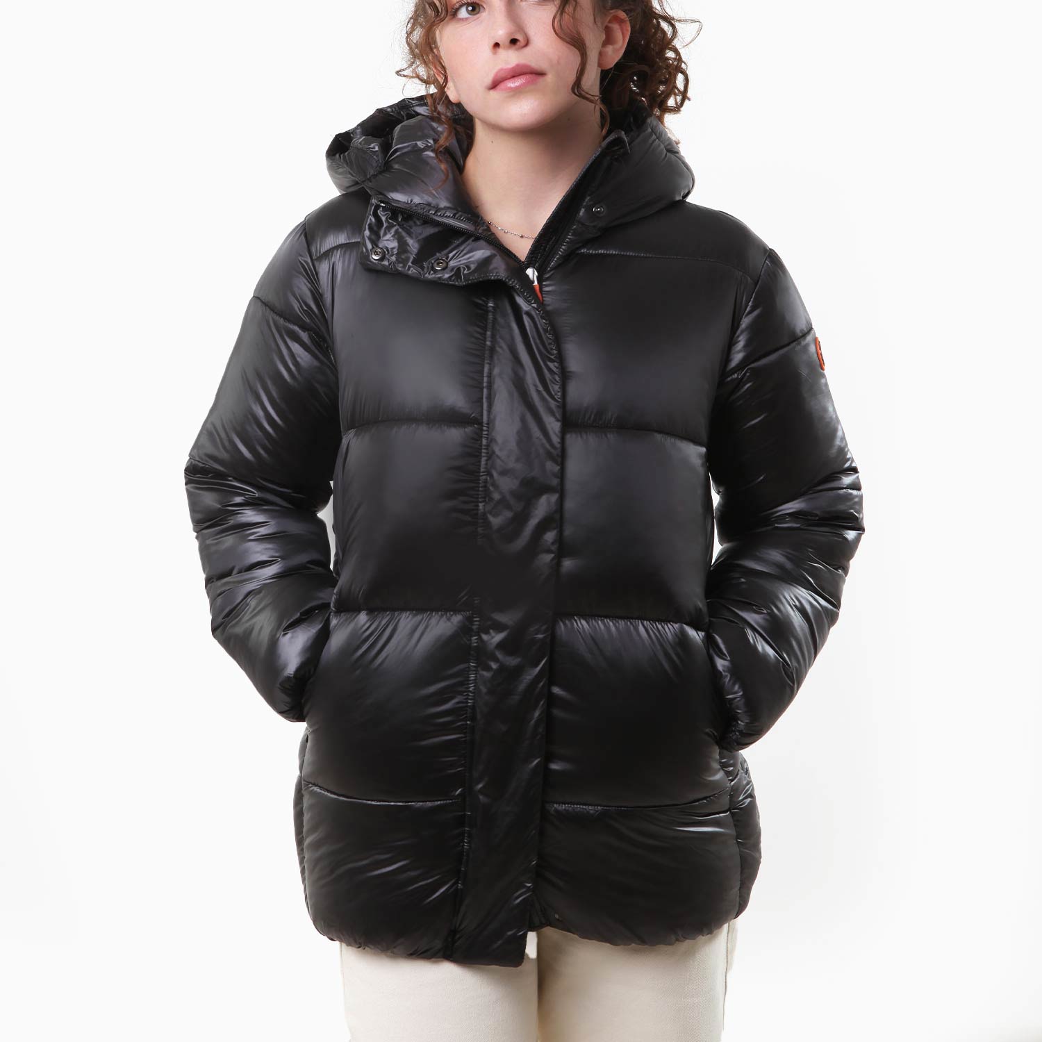 Piumino Soni grigio scuro cangiante Teen e Ragazza - annameglio.com abbigliamento moda