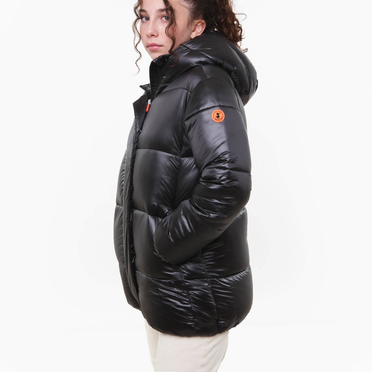 Piumino Soni grigio scuro cangiante Teen e Ragazza - annameglio.com abbigliamento moda