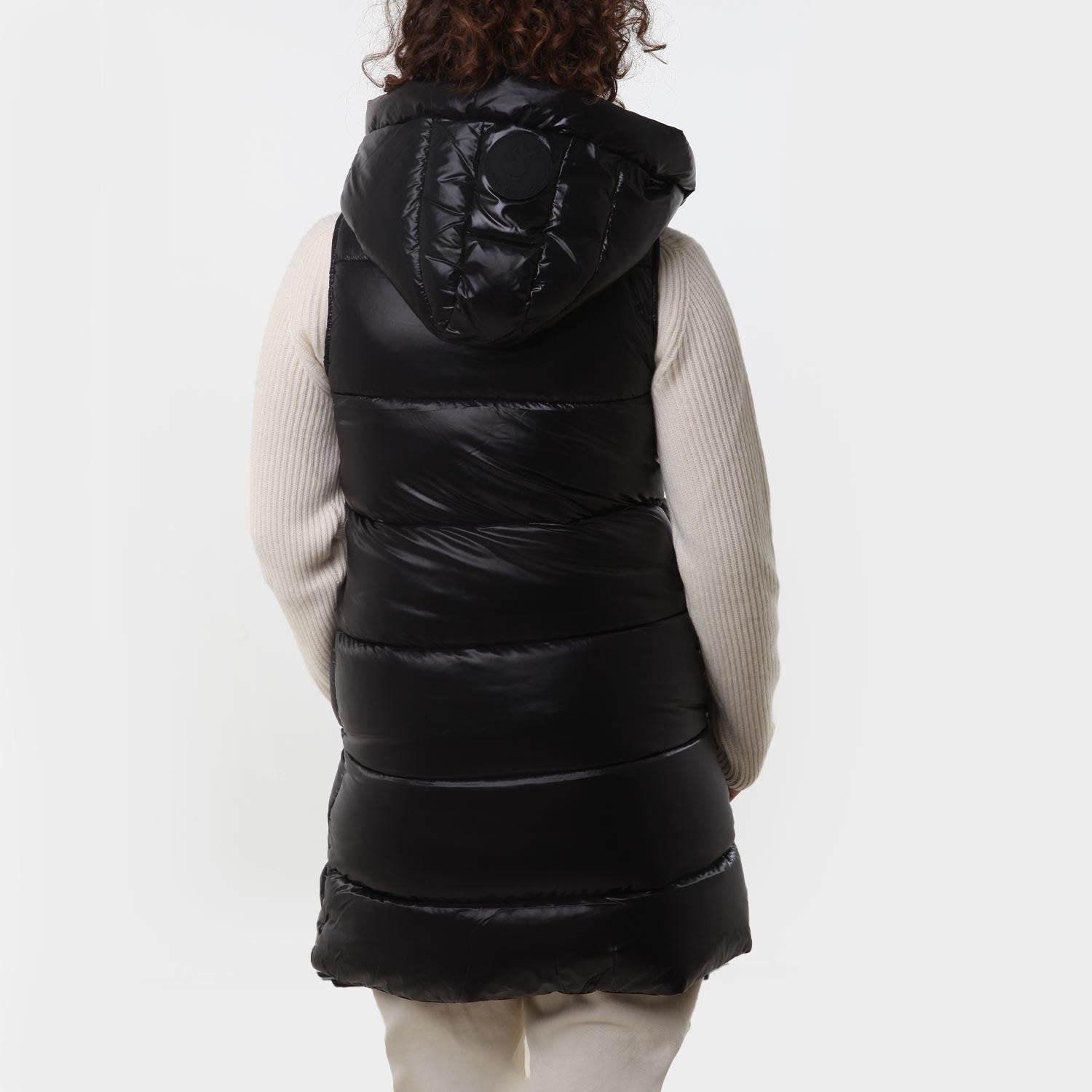 Piumino gilet Uma nero semilucido Teen e Ragazza - annameglio.com abbigliamento moda