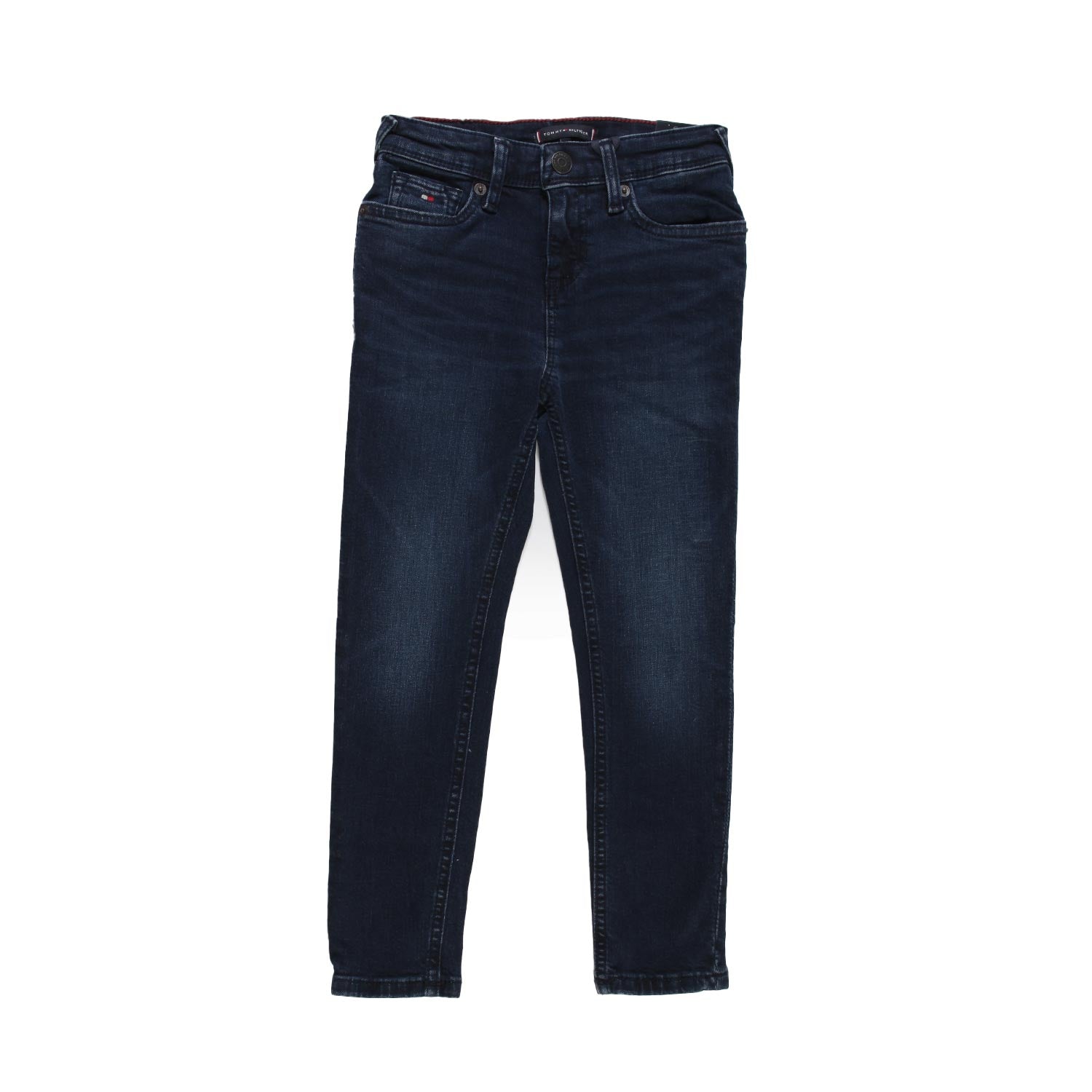 Jeans slim Tommy blu scuro bambino e ragazzo - annameglio.com abbigliamento moda