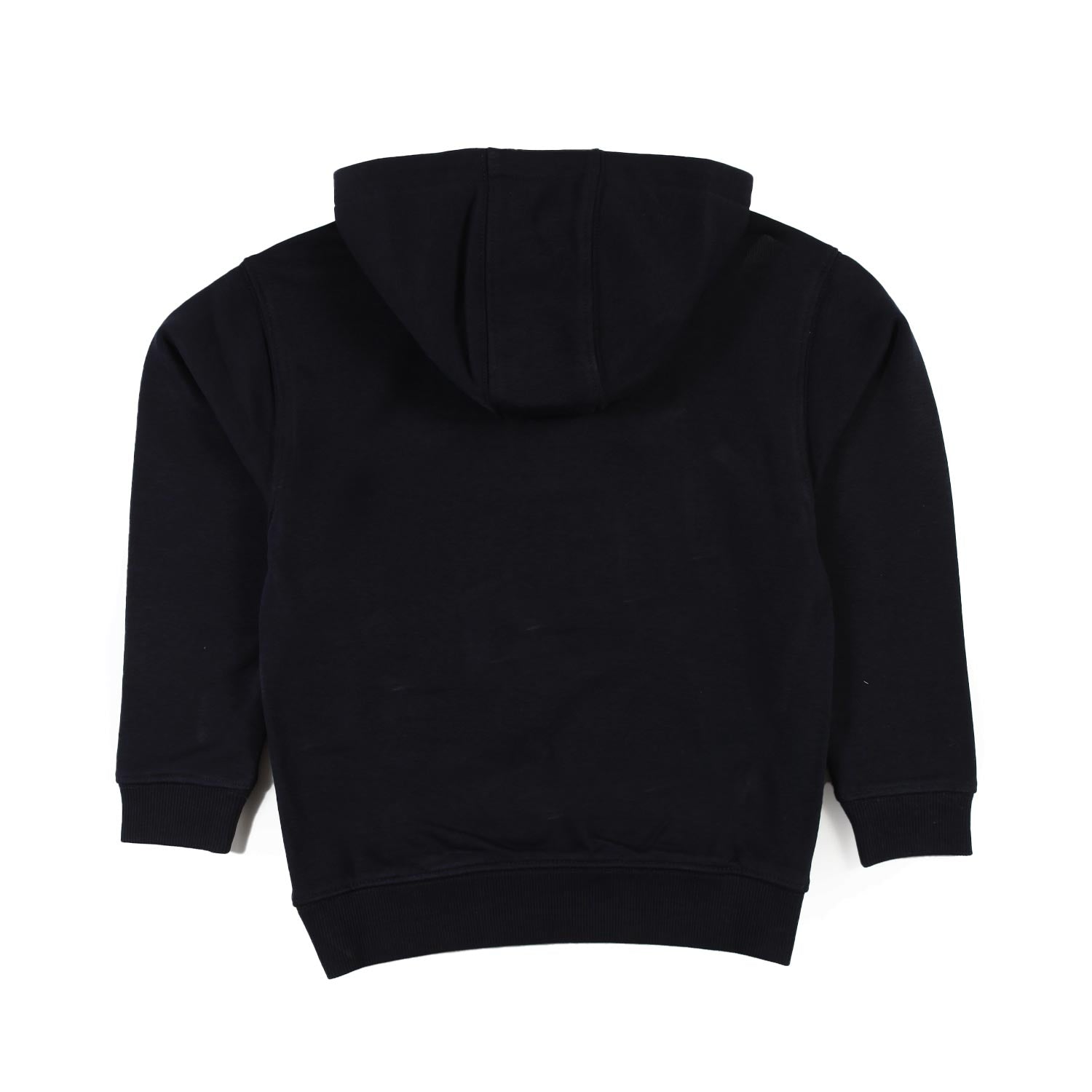 Felpa hoodie blu navy con logo Hilfiger bianco - annameglio.com abbigliamento moda