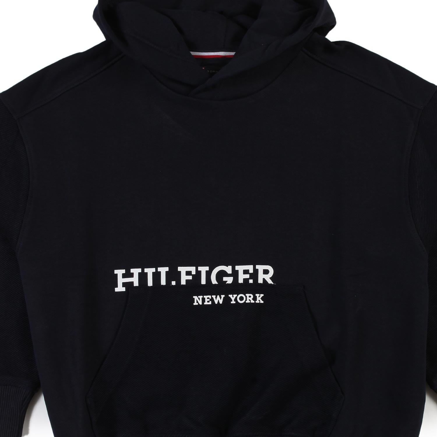 Felpa hoodie Hilfiger blu bambino e ragazzo - annameglio.com abbigliamento moda