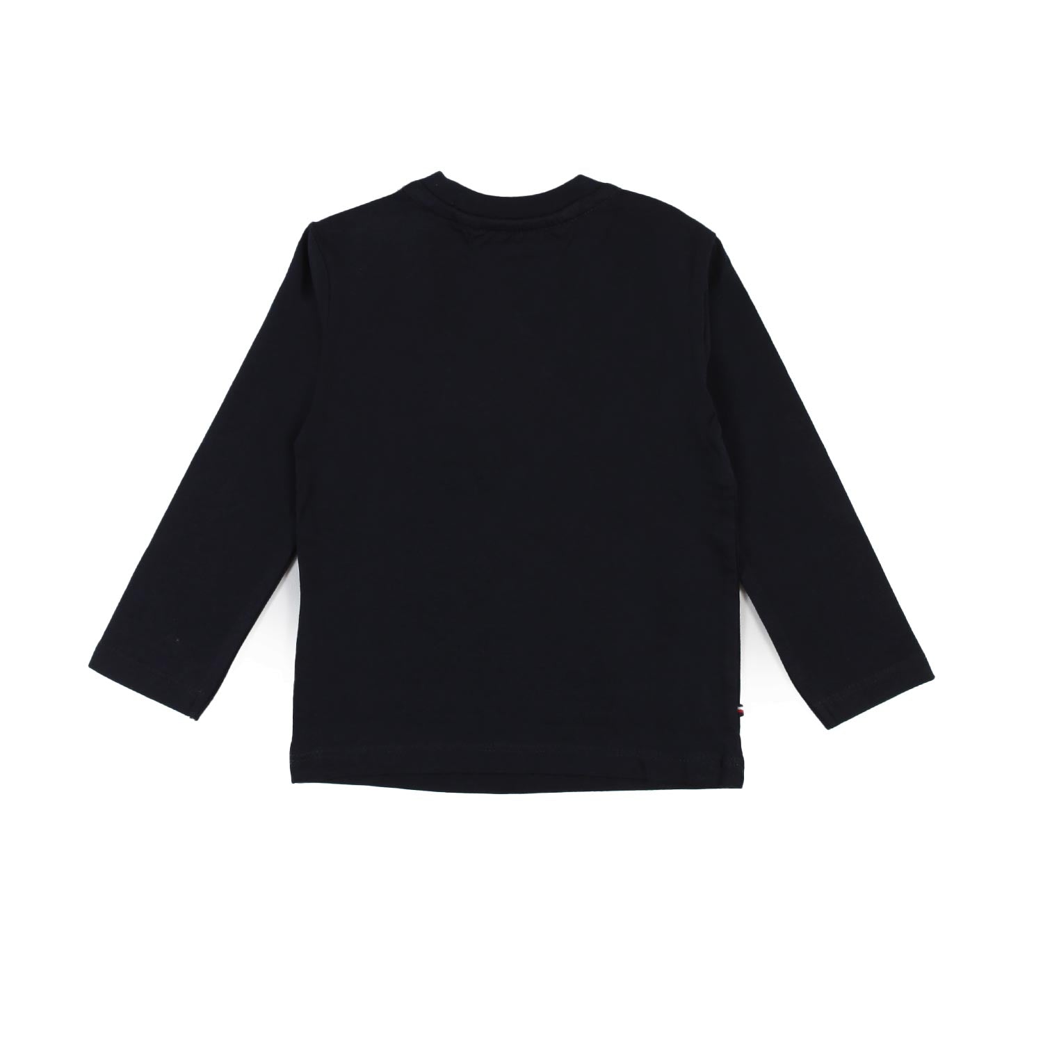 Baby T-shirt lunga blu con logo Hilfiger bianco - annameglio.com abbigliamento moda