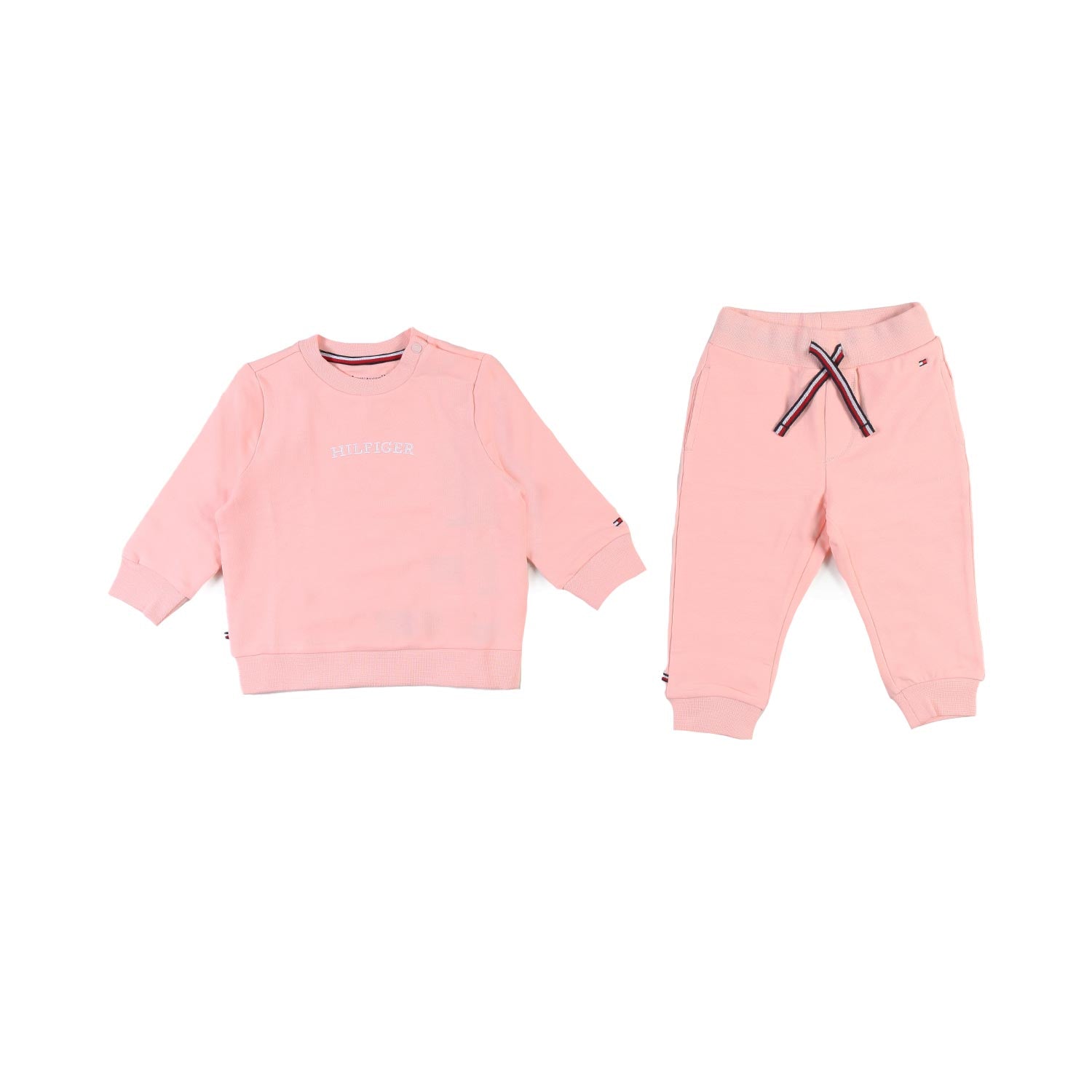 Tuta due pezzi Tommy rosa bimba e neonata - annameglio.com abbigliamento moda