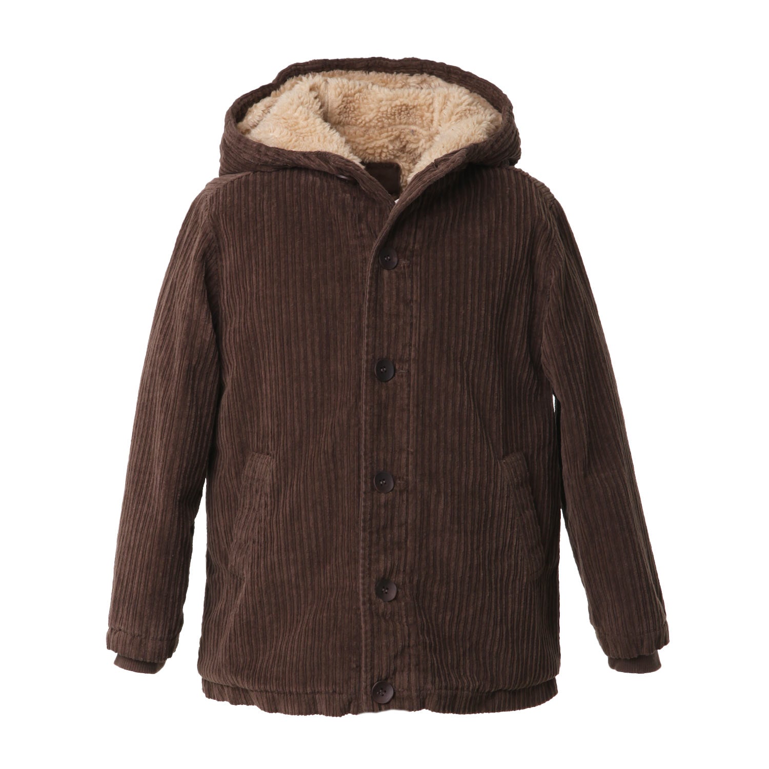 Giubbotto corduroy Zhoe e Tobiah marrone e beige - annameglio.com abbigliamento moda