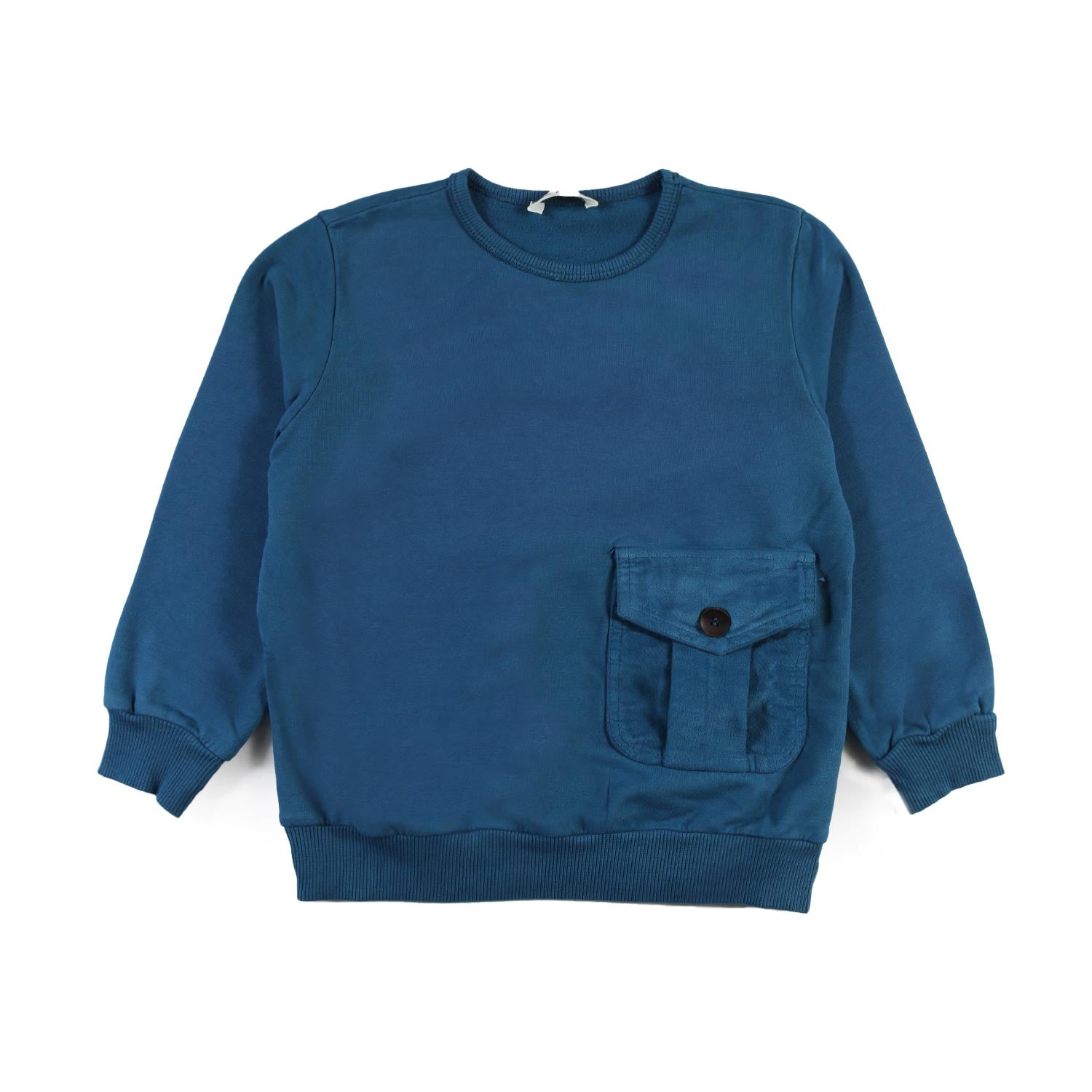 Felpa unisex Zhoe e Tobiah blu ottanio - annameglio.com abbigliamento moda