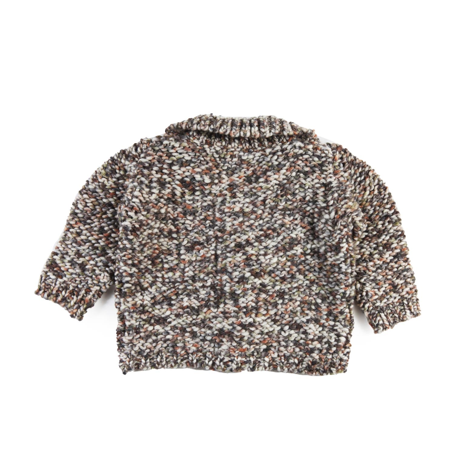 Cardigan Zhoe e Tobiah verde melange Bimbo - annameglio.com abbigliamento moda