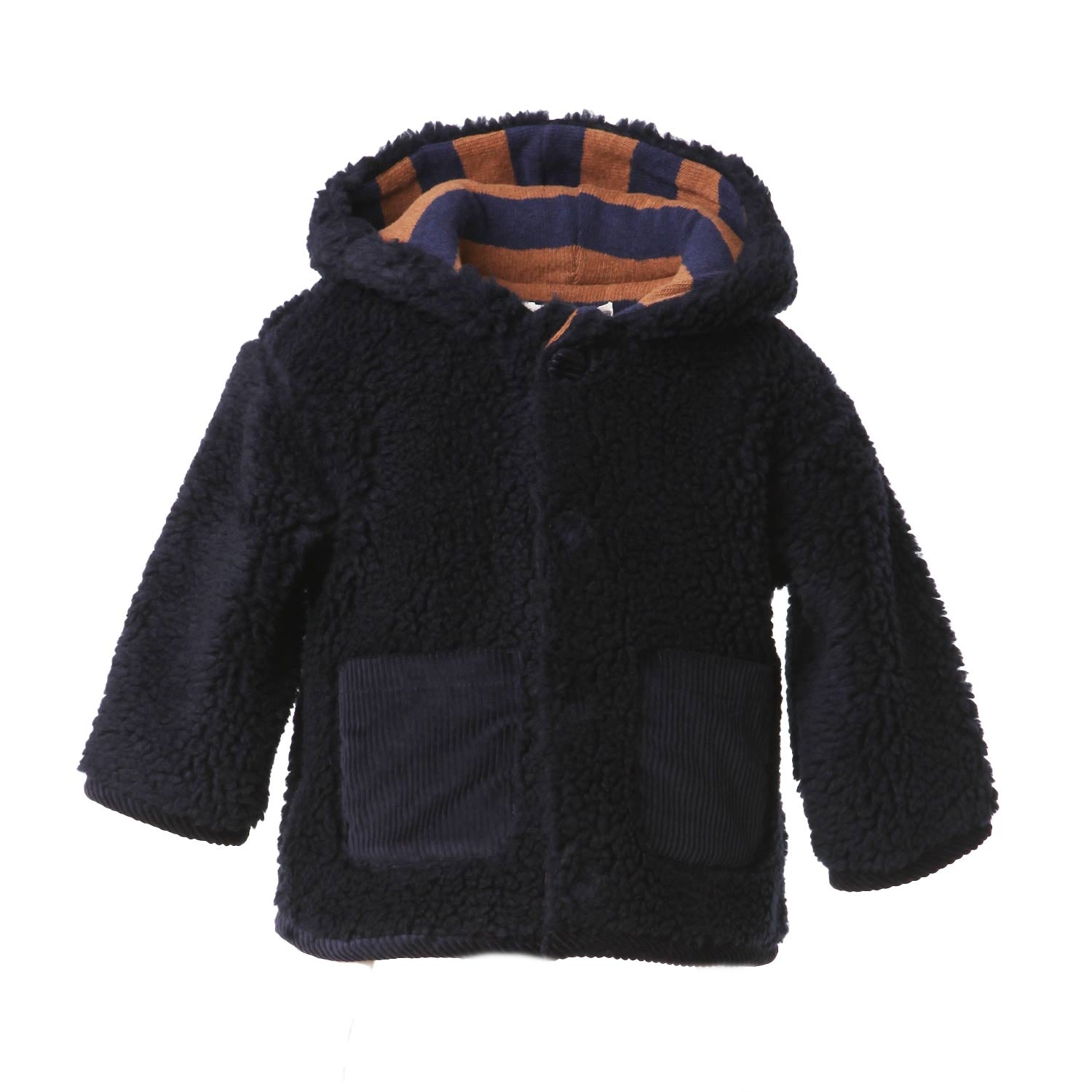 Cappottino teddy Zhoe e Tobiah blu Bimbo e Bimba - annameglio.com abbigliamento moda