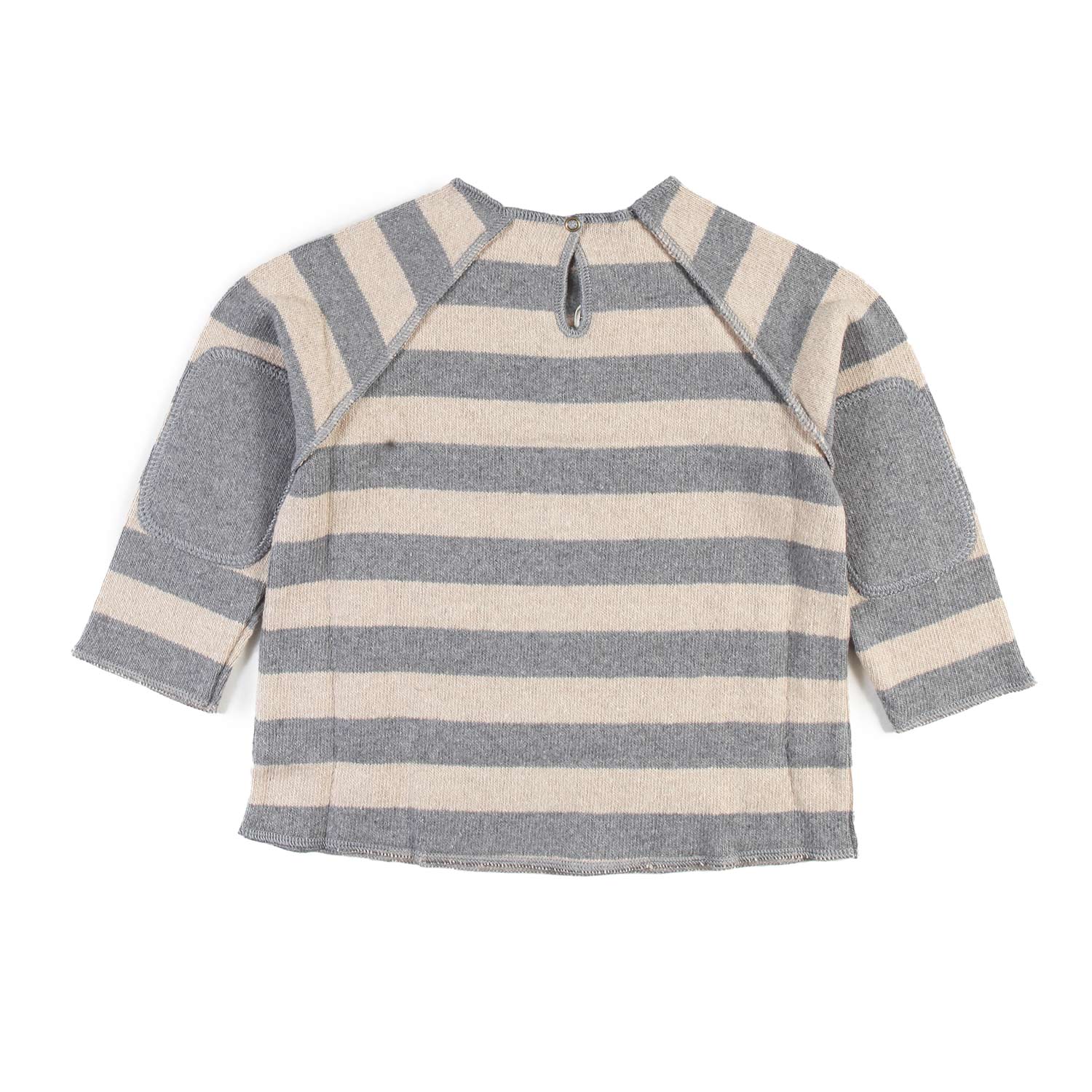 Maglia Zhoe e Tobiah beige e grigia Bimba - annameglio.com abbigliamento moda