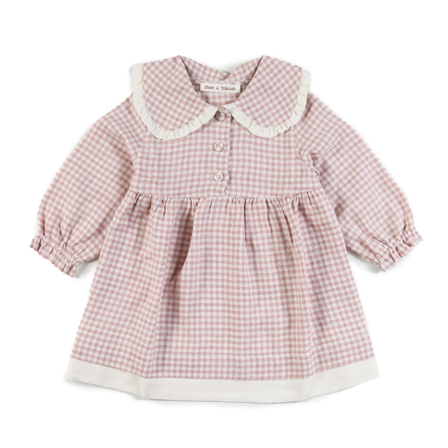 Abito Zhoe e Tobiah rosa vichy Bimba - annameglio.com abbigliamento moda