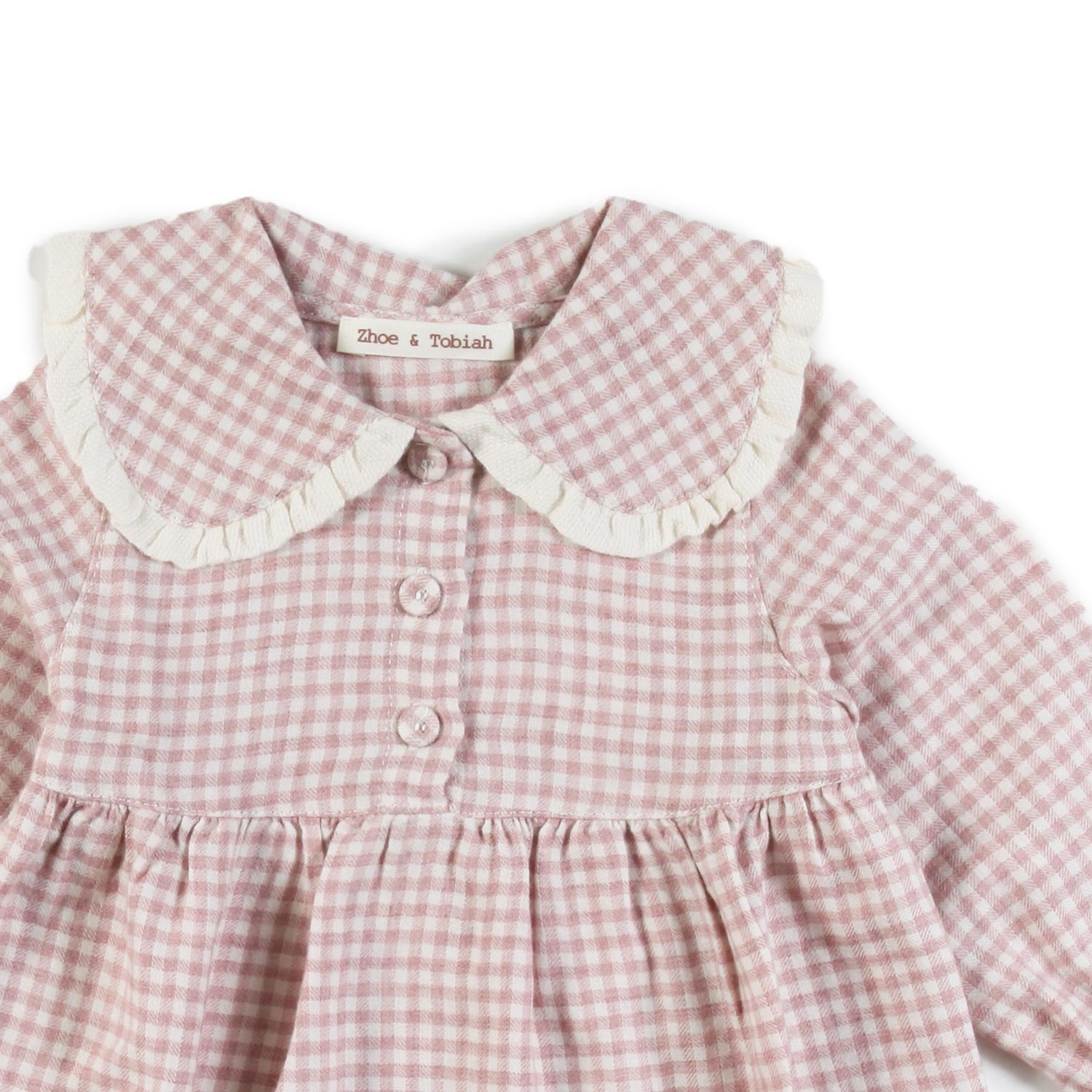 Abito Zhoe e Tobiah rosa vichy Bimba - annameglio.com abbigliamento moda