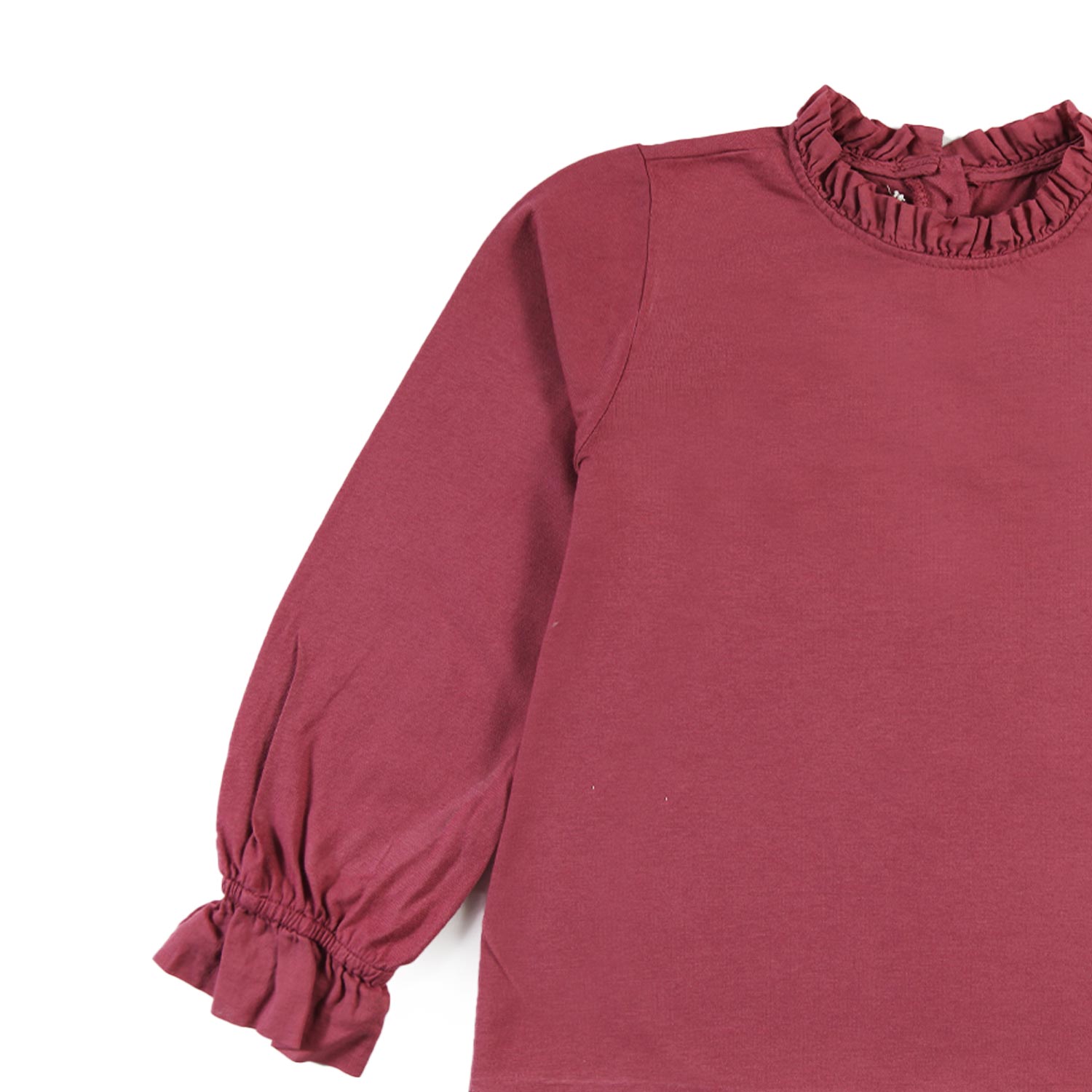 T-shirt Zhoe e Tobiah rosa malva scuro Bambina - annameglio.com abbigliamento moda