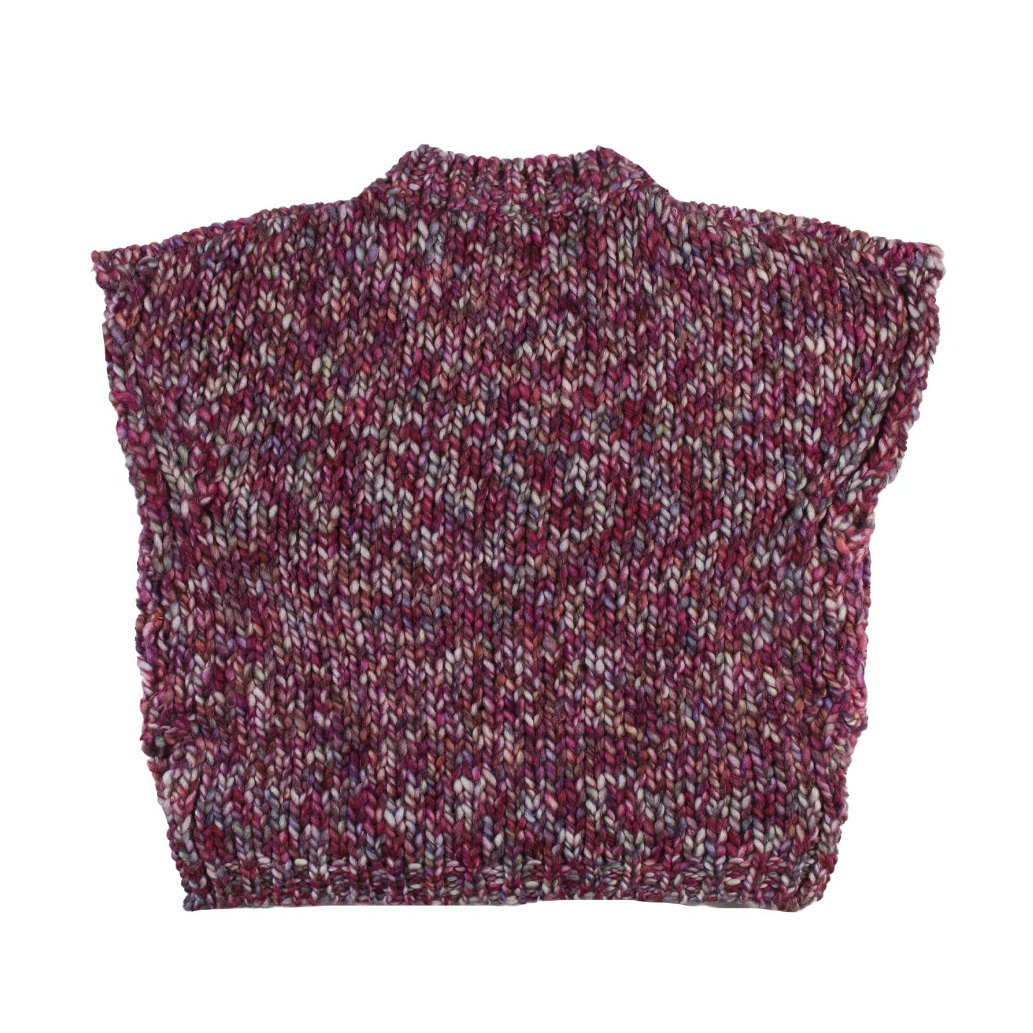 Gilet di lana Zhoe e Tobiah fucsia melange Bambina - annameglio.com abbigliamento moda