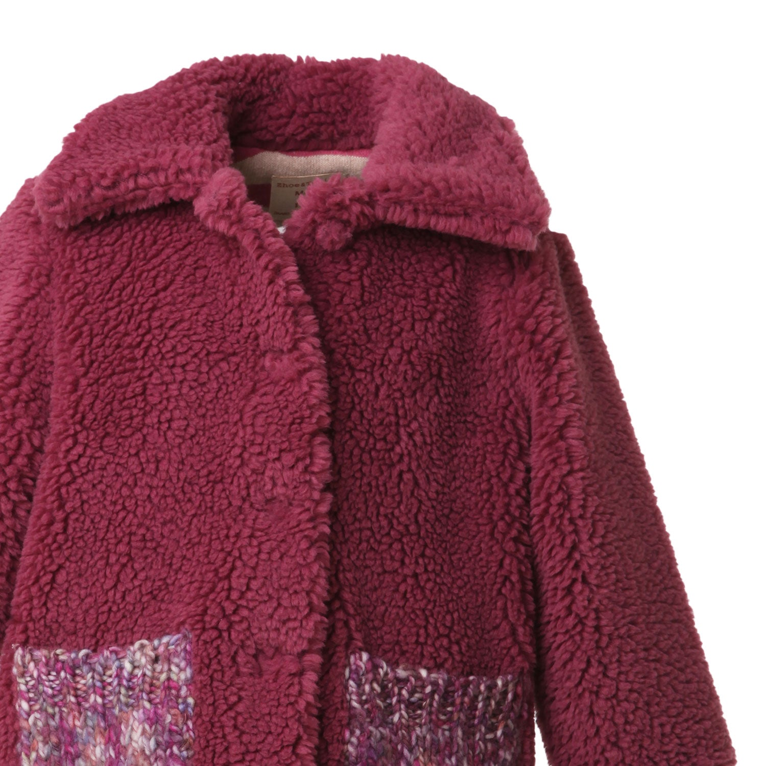 Cappotto teddy Zhoe e Tobiah malva Bambina - annameglio.com abbigliamento moda