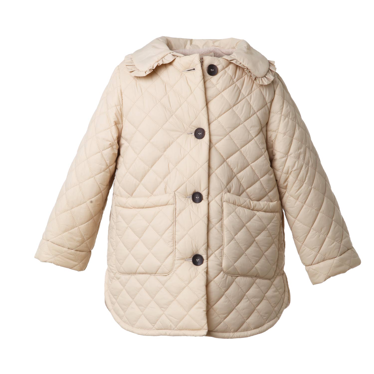 Cappotto Zhoe e Tobiah avorio e beige ecru Bambina - annameglio.com abbigliamento moda