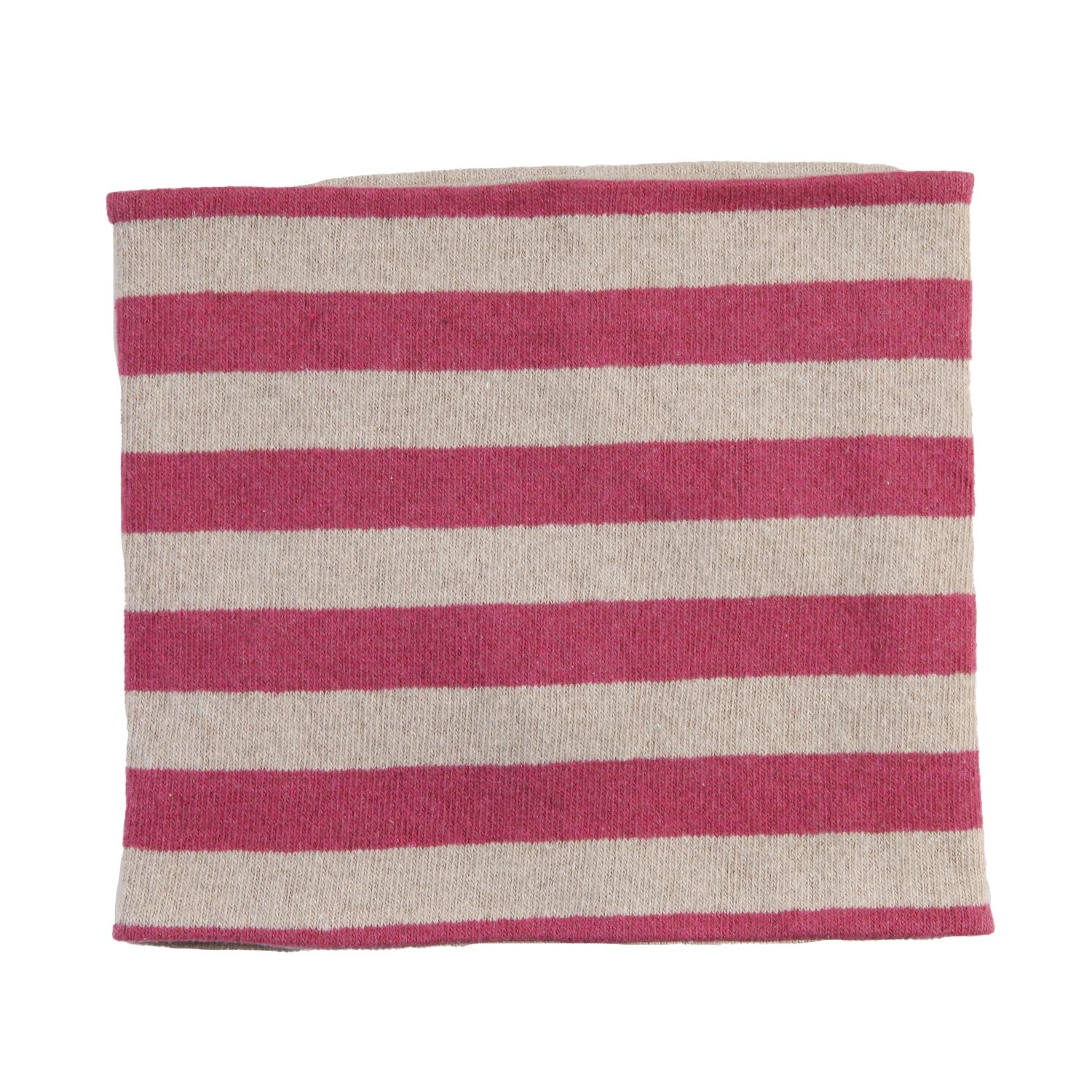 Scaldacollo Zhoe e Tobiah ecru e fucsia a strisce - annameglio.com abbigliamento moda